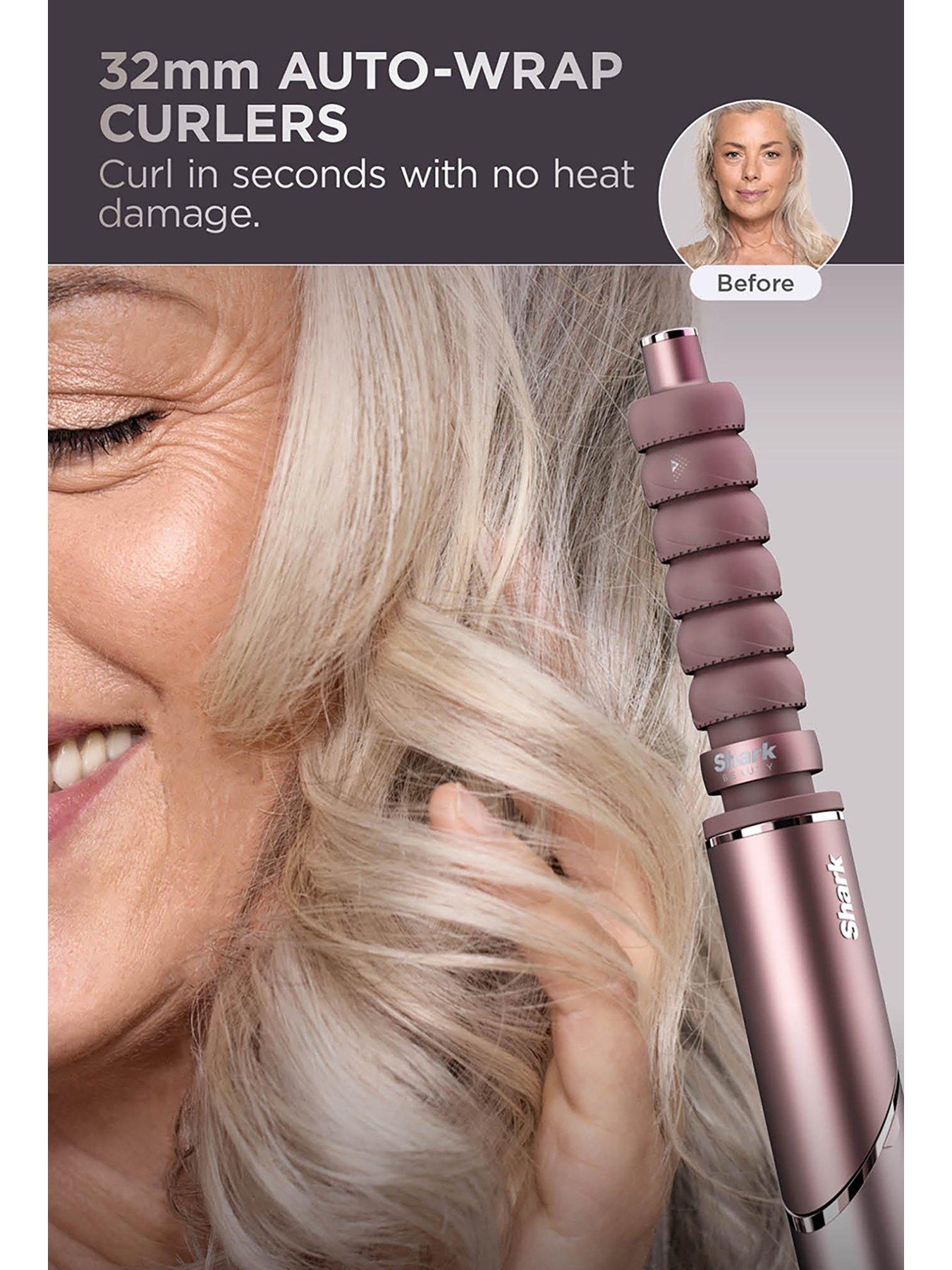 Image 6 of 8 of Shark FlexFusion Straight 5-in-1 Air &amp; Ceramic Styler, Hair Dryer &amp; Straightener with Storage Case - Cosmic Blush -&nbsp;HD652SUK
