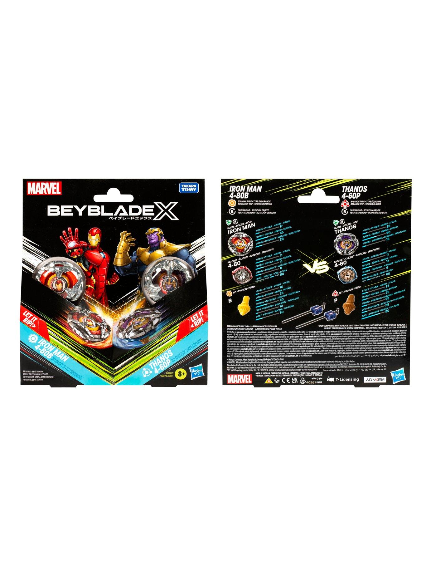 Image 4 of 5 of Beyblade Bey Bbx Thanos Iron Man