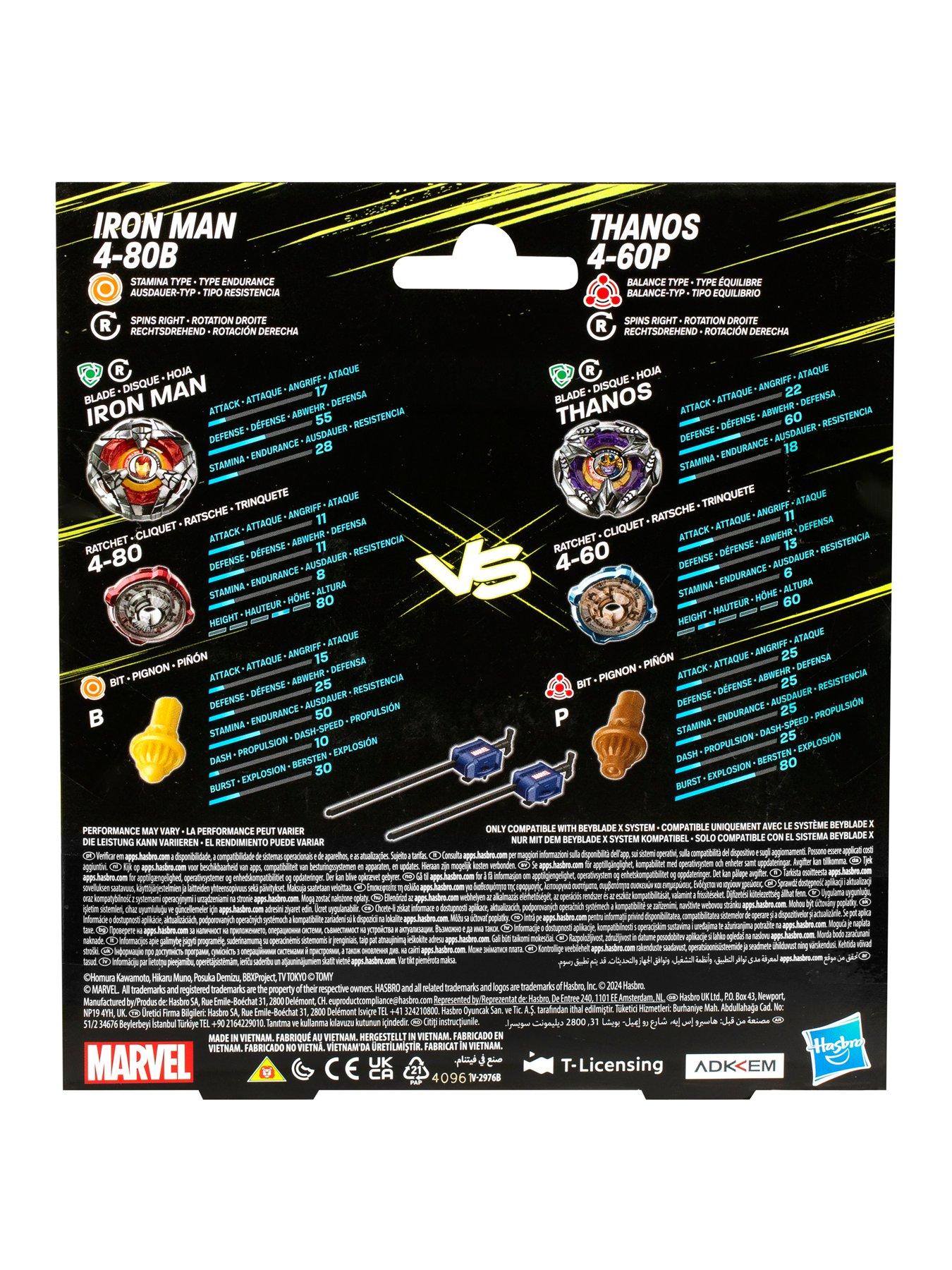 Image 5 of 5 of Beyblade Bey Bbx Thanos Iron Man