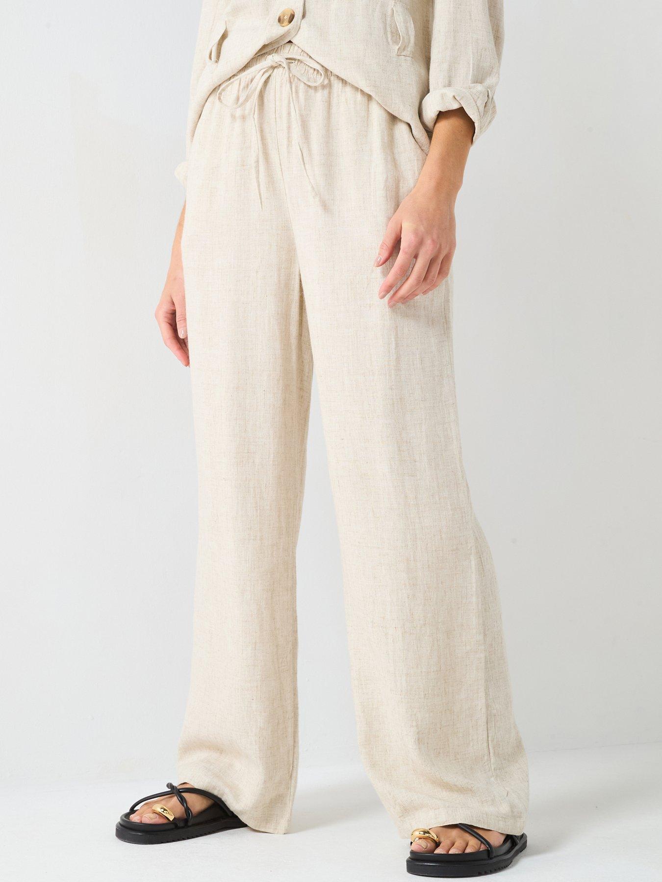 undefined Utility Trouser Co-Ord - Cream