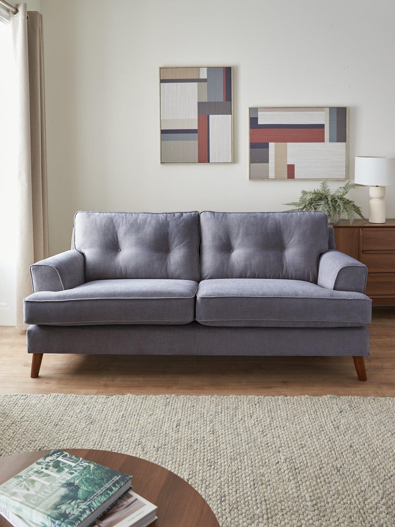 Very Home Malmo 2 Seater Fabric Sofa - Made in the UK