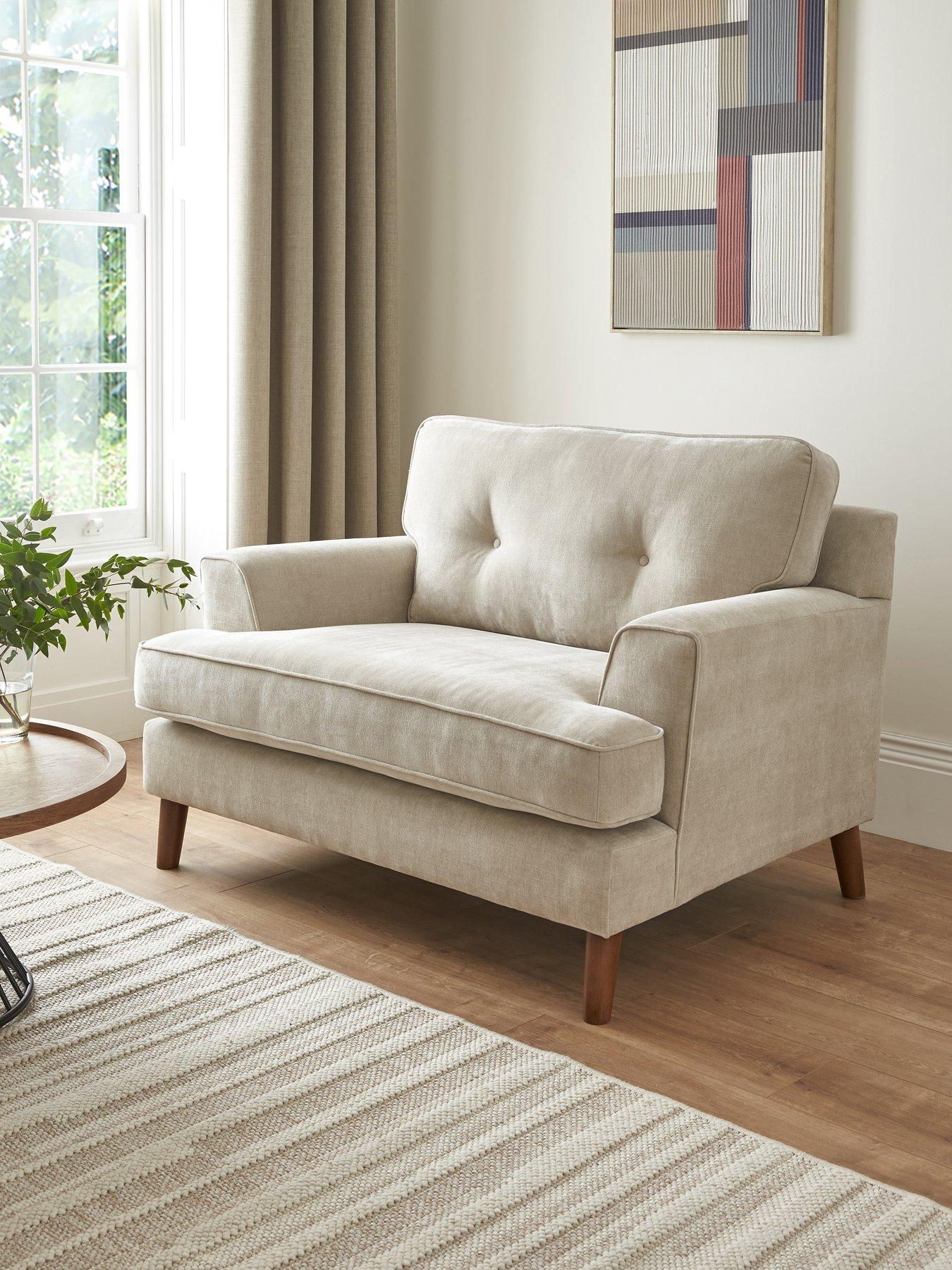 undefined Malmo Fabric Love Chair