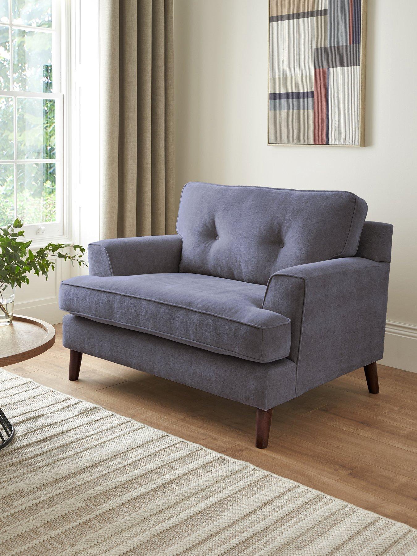 undefined Malmo Fabric Love Chair
