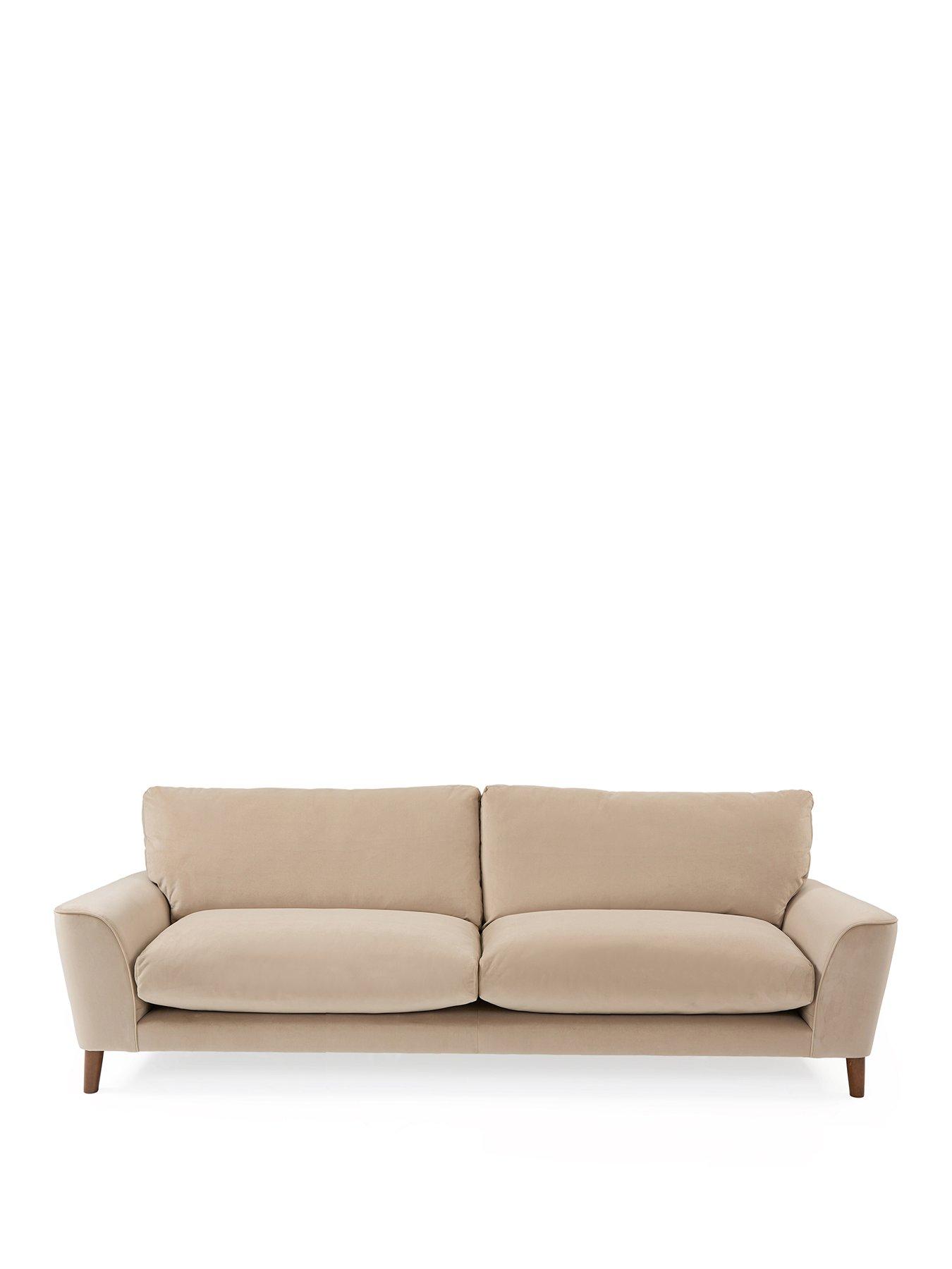 Very Home Astrid Velvet 4 Seater Sofa