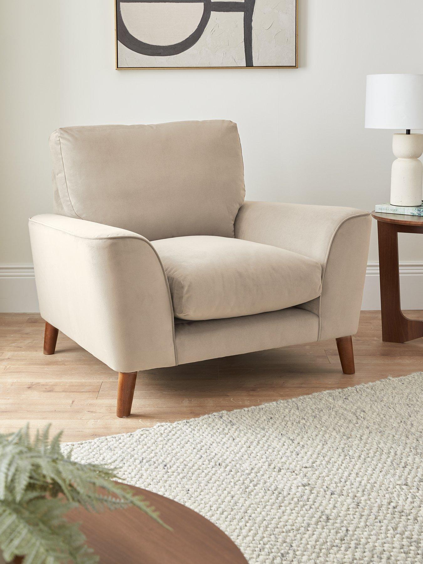 undefined Astrid Velvet Armchair