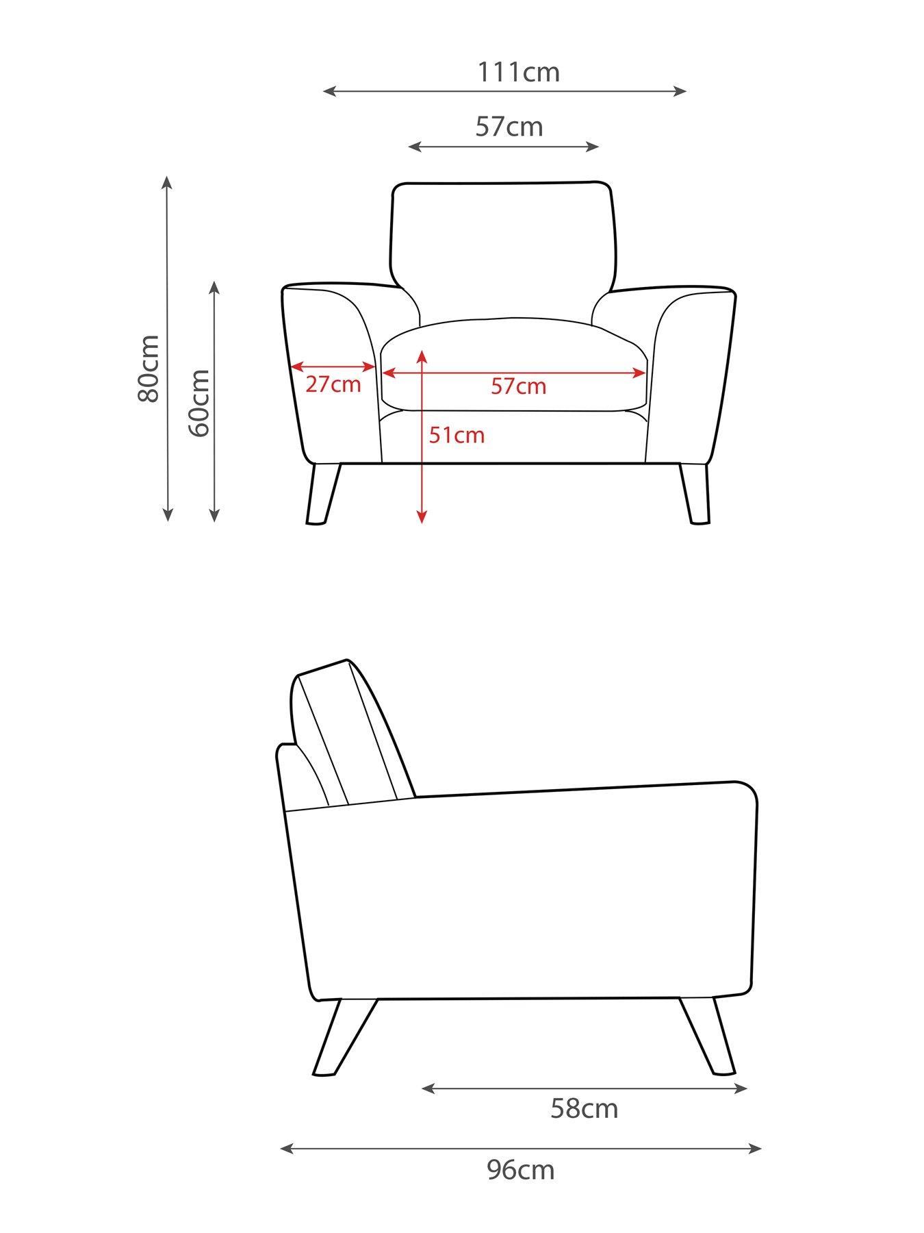 Image 7 of 7 of Very Home Astrid Velvet Armchair