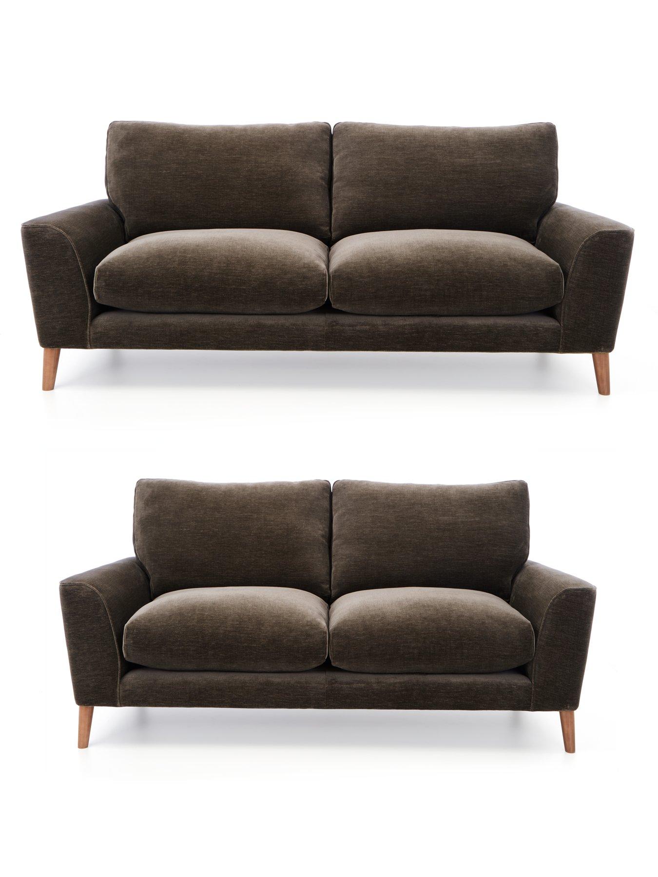 undefined Astrid 3 + 2 Seater Fabric Sofa Set (Buy  &  SAVE!)