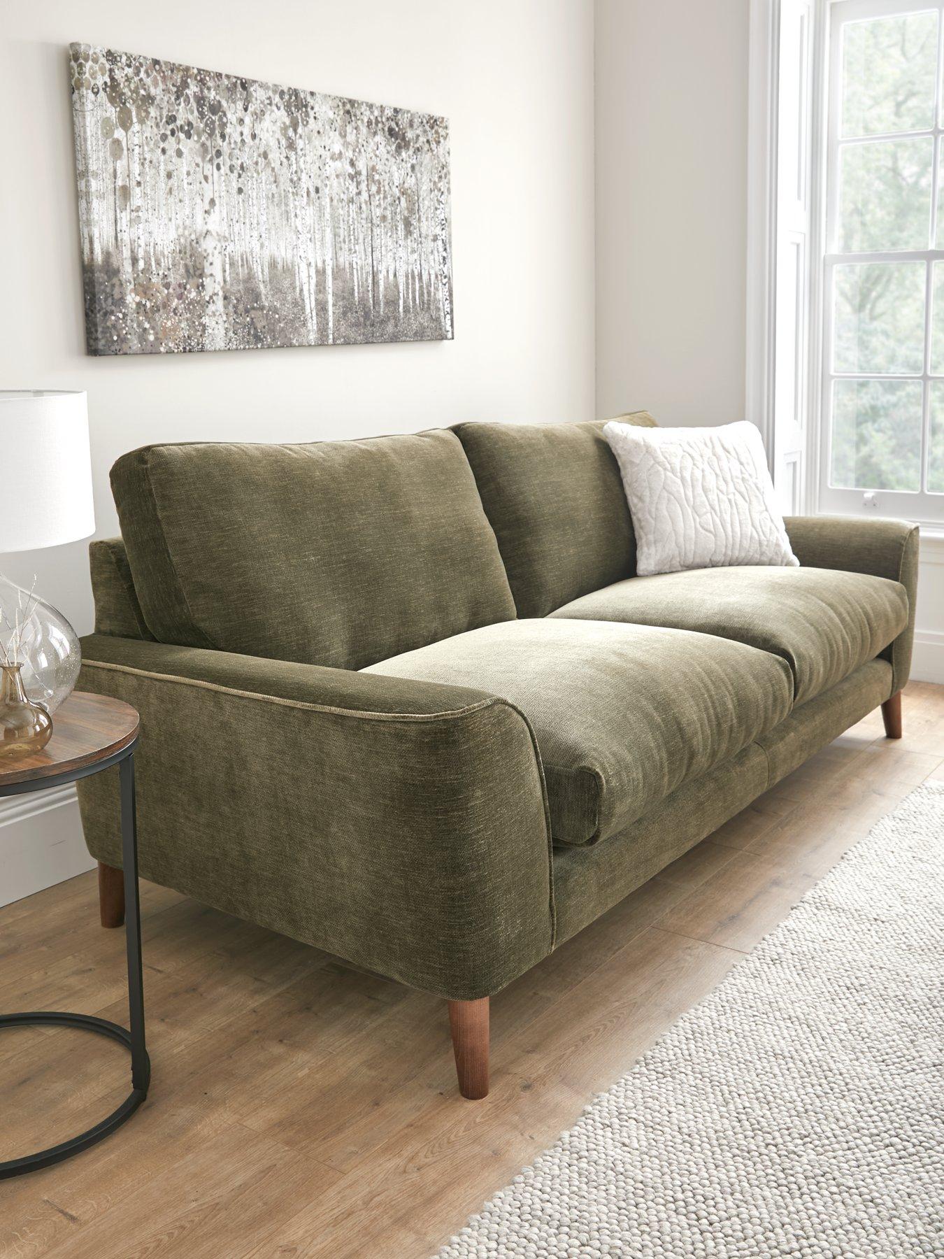 Product photograph of Very Home Astrid 3 2 Seater Fabric Sofas from very.co.uk