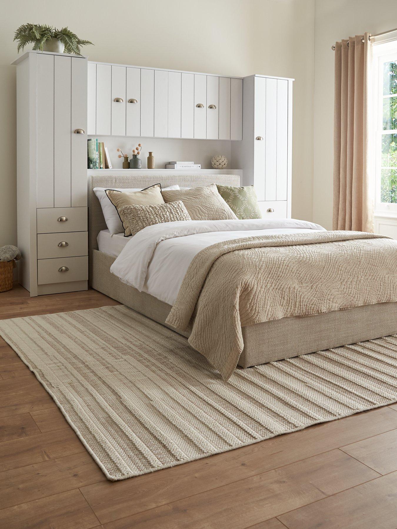 undefined Atlanta Overbed Storage Unit - White