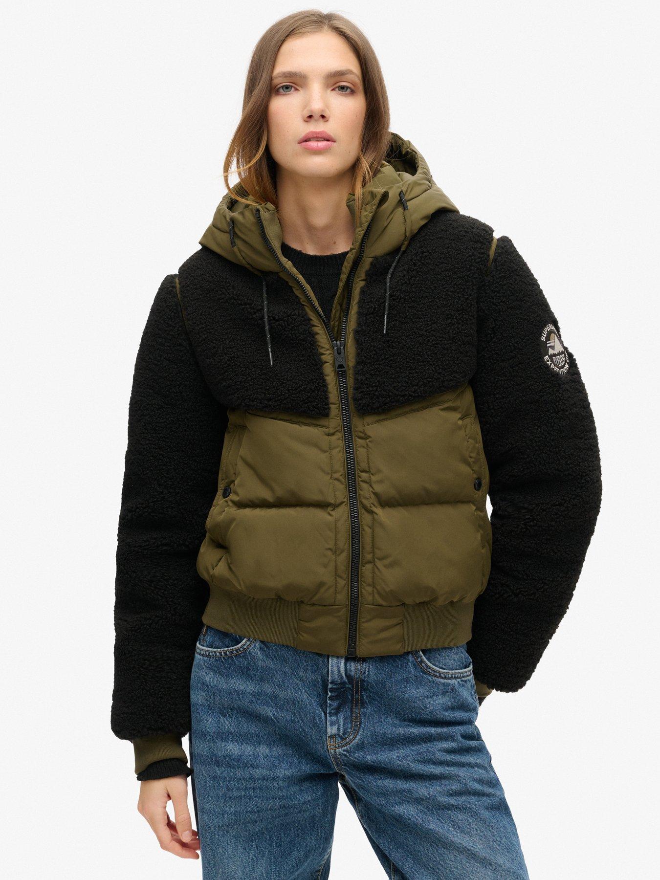 undefined Everest Bomber Hybrid Jacket - Green