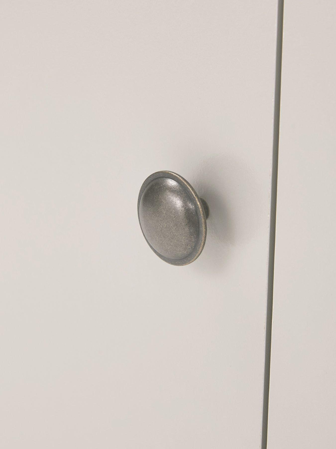 Image 6 of 7 of Very Home Lifton Under Sink Bathroom&nbsp;Cabinet&nbsp;- Light Grey/Wood Effect