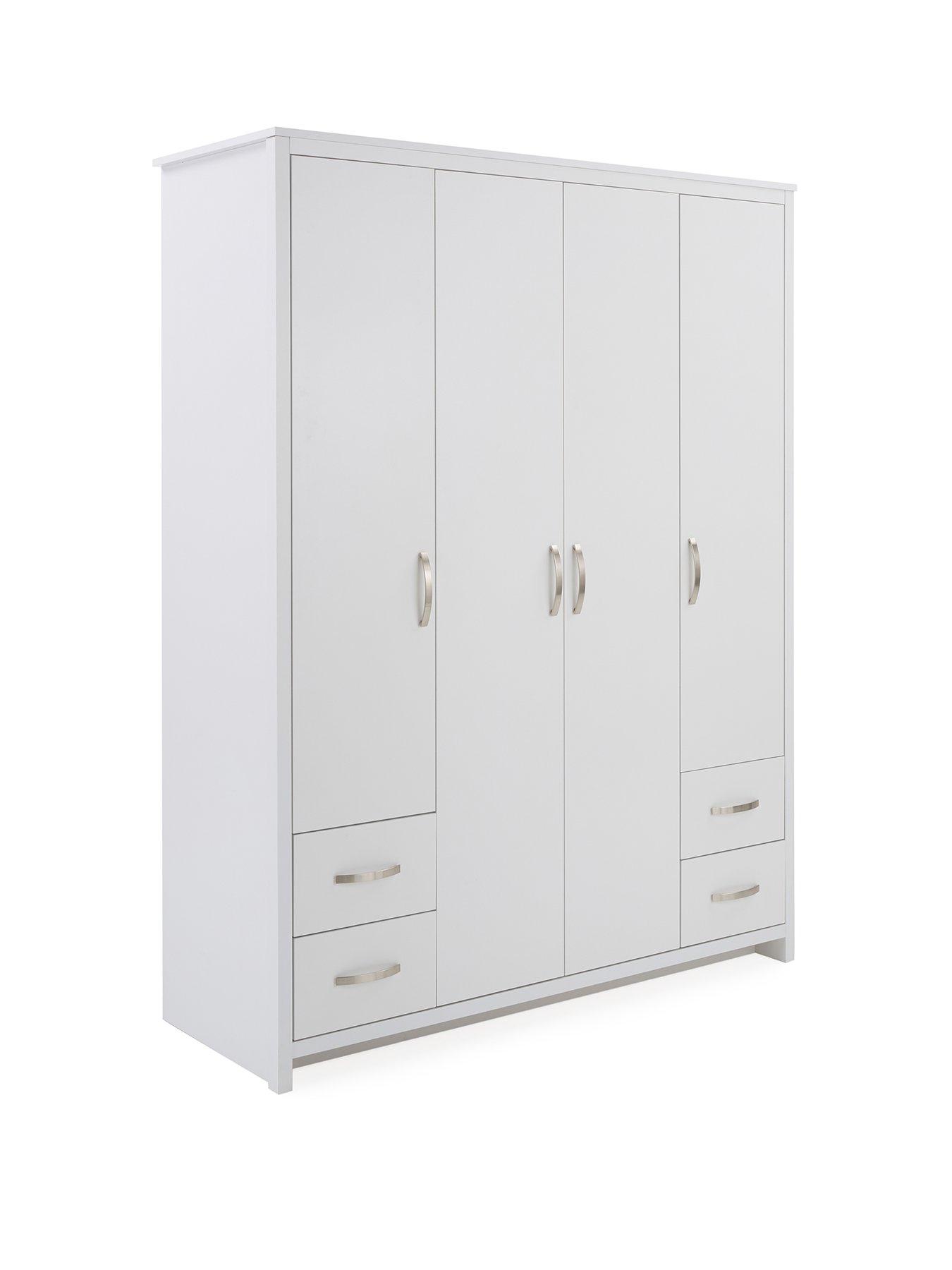 Image 3 of 6 of Very Home Ely 4 Door, 4 Drawer Wardrobe