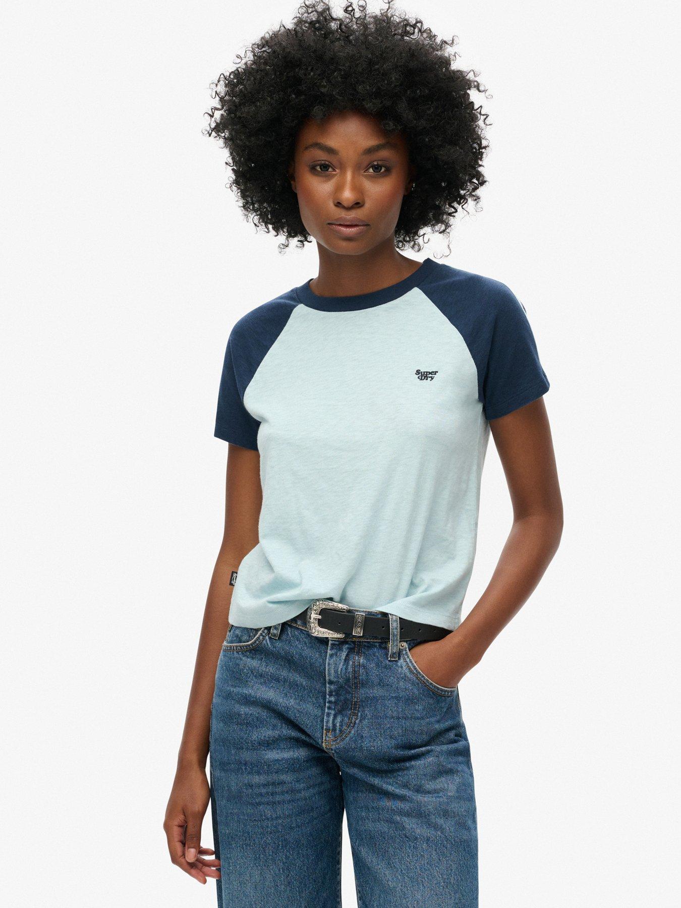 Superdry Essential Logo Retro T-Shirt - Navy