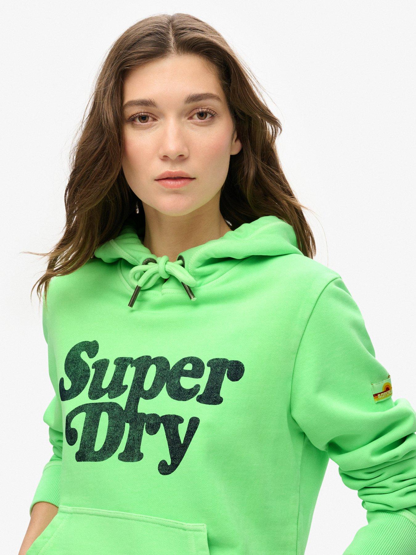 Superdry hoodie green online