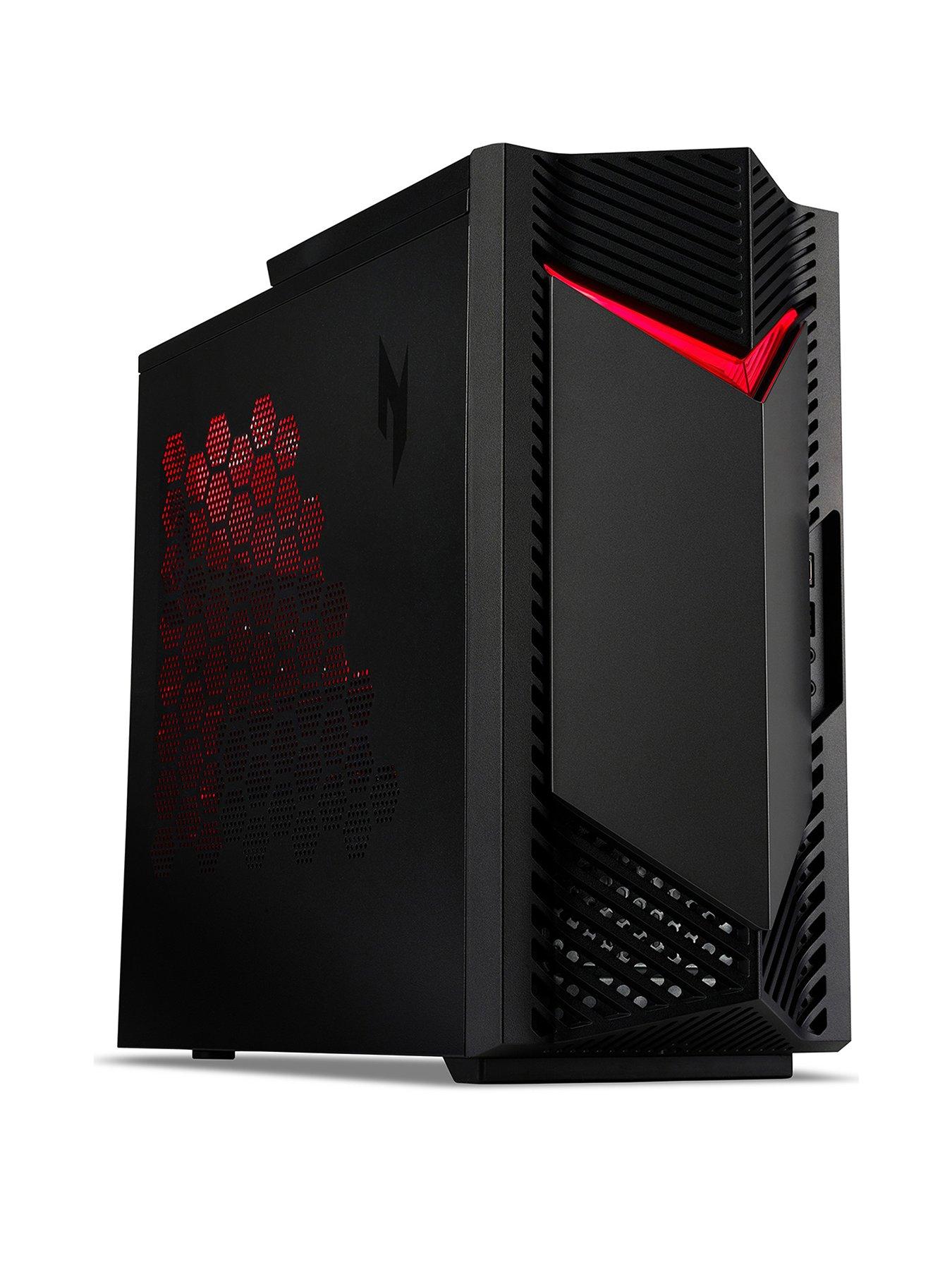 undefined Nitro N50-650 Gaming Desktop - Nvidia RTX 3050, Intel Core i5-13400F, 16GB RAM, 512GB SSD - Black