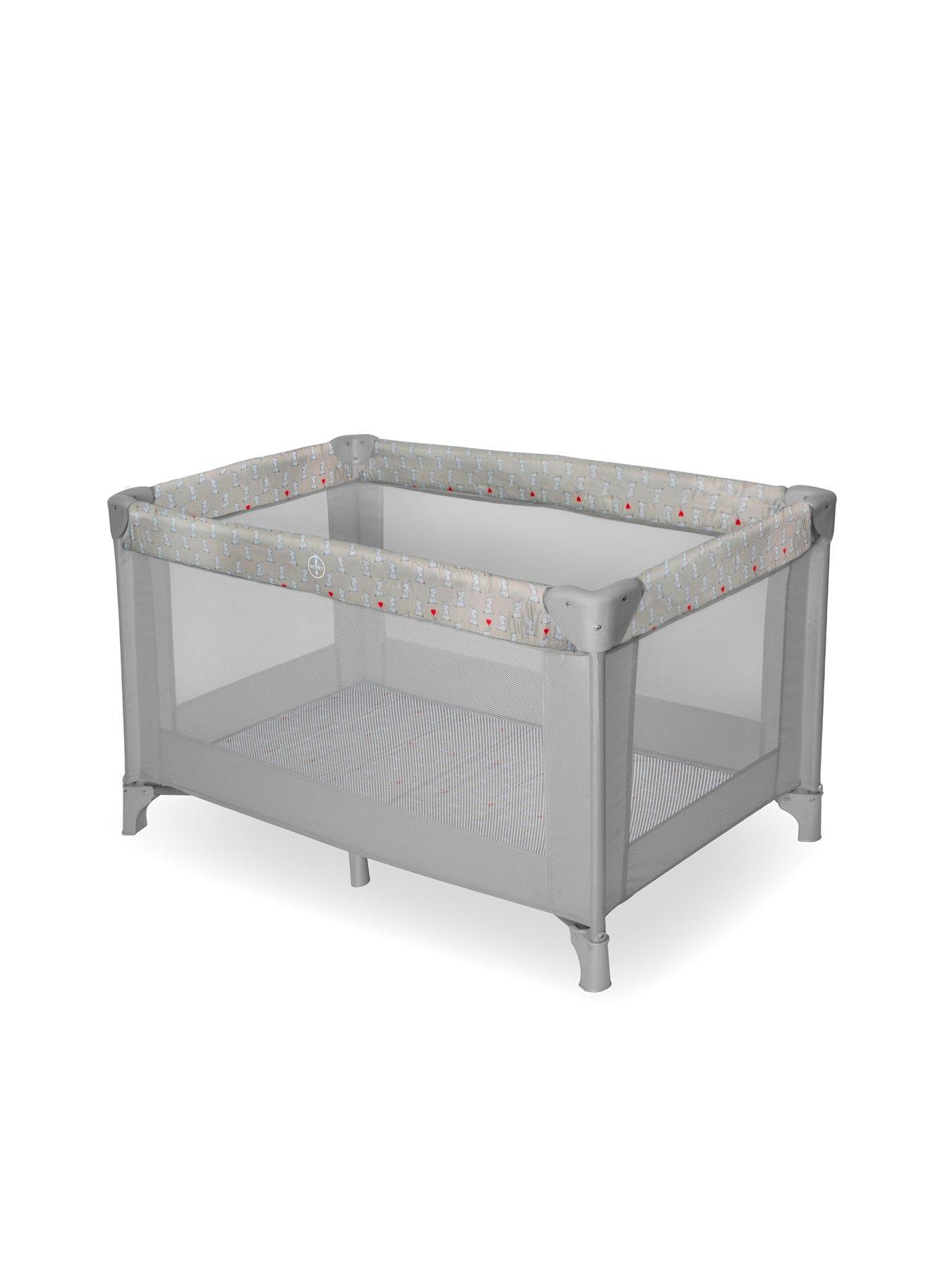My Babiie MBTC1 Travel Cot - Elephants