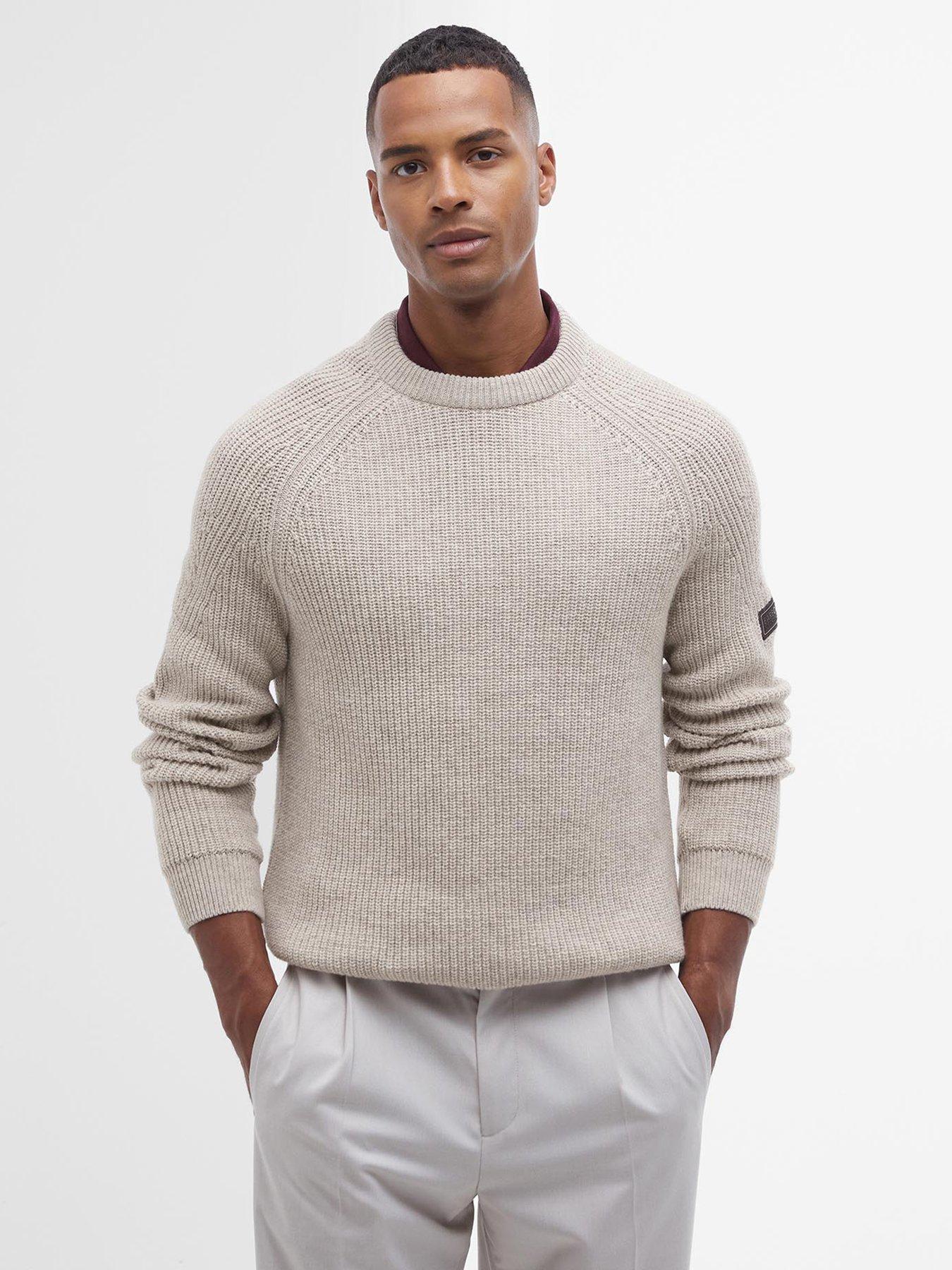 undefined Chester Crew Knitted Jumper - Cream