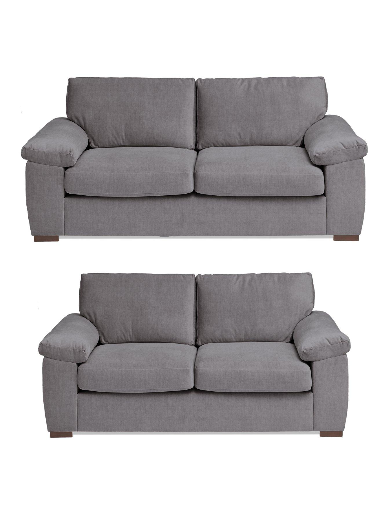 Very Home Eliza Fabric 3 + 2 Seater Sofa Set (Buy  &  SAVE!) - FSC® Certified