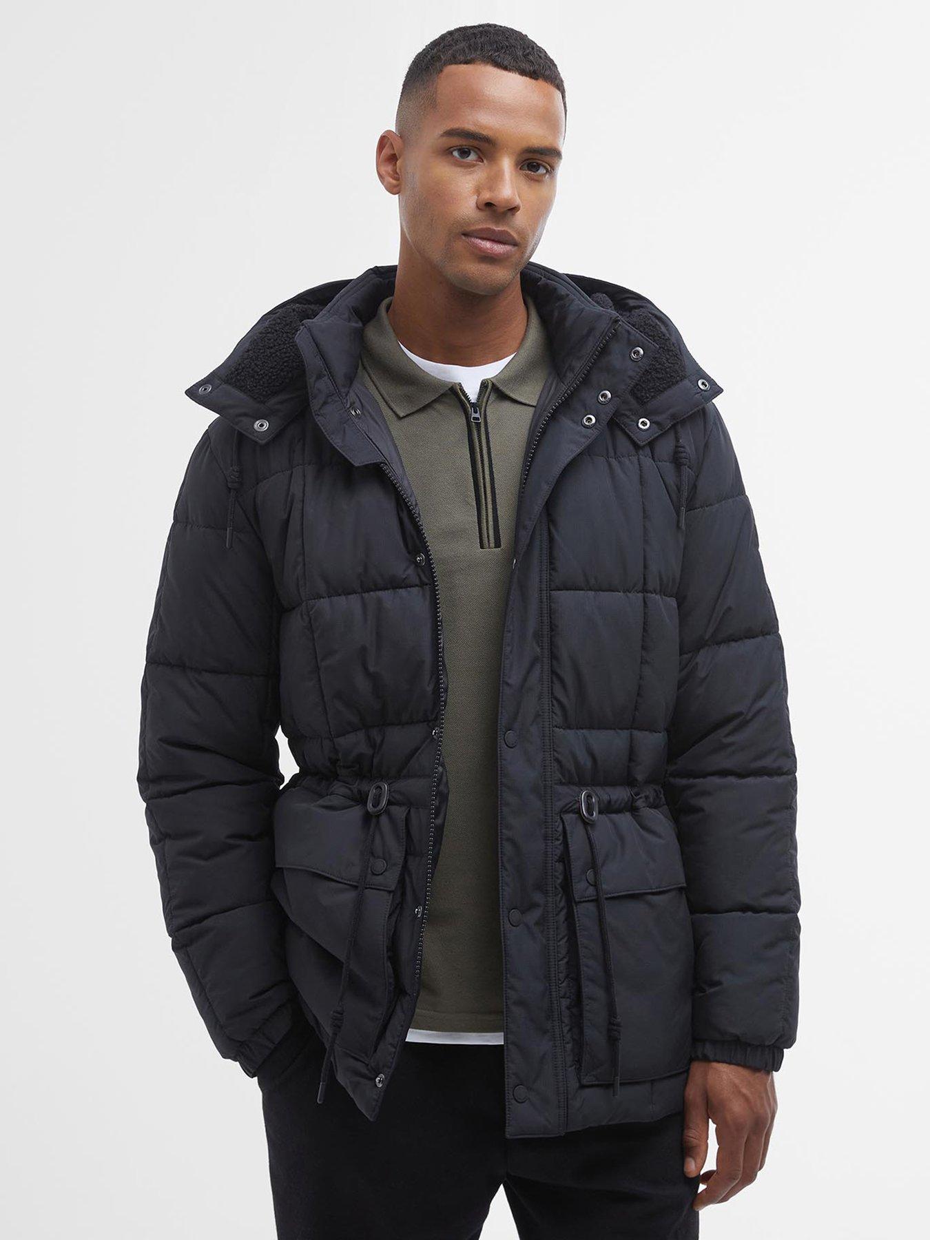 undefined Gillside Hooded Padded Jacket - Black