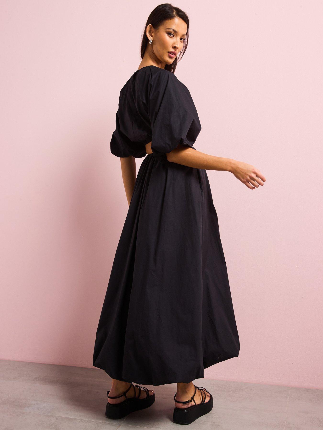 Image 3 of 6 of V by Very Cotton Puffball Midi Skirt Co-ord