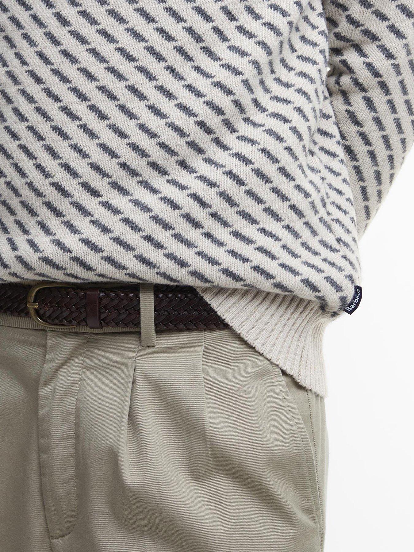 Image 5 of 5 of Barbour Masham Roll Neck Knitted Jumper - Off White