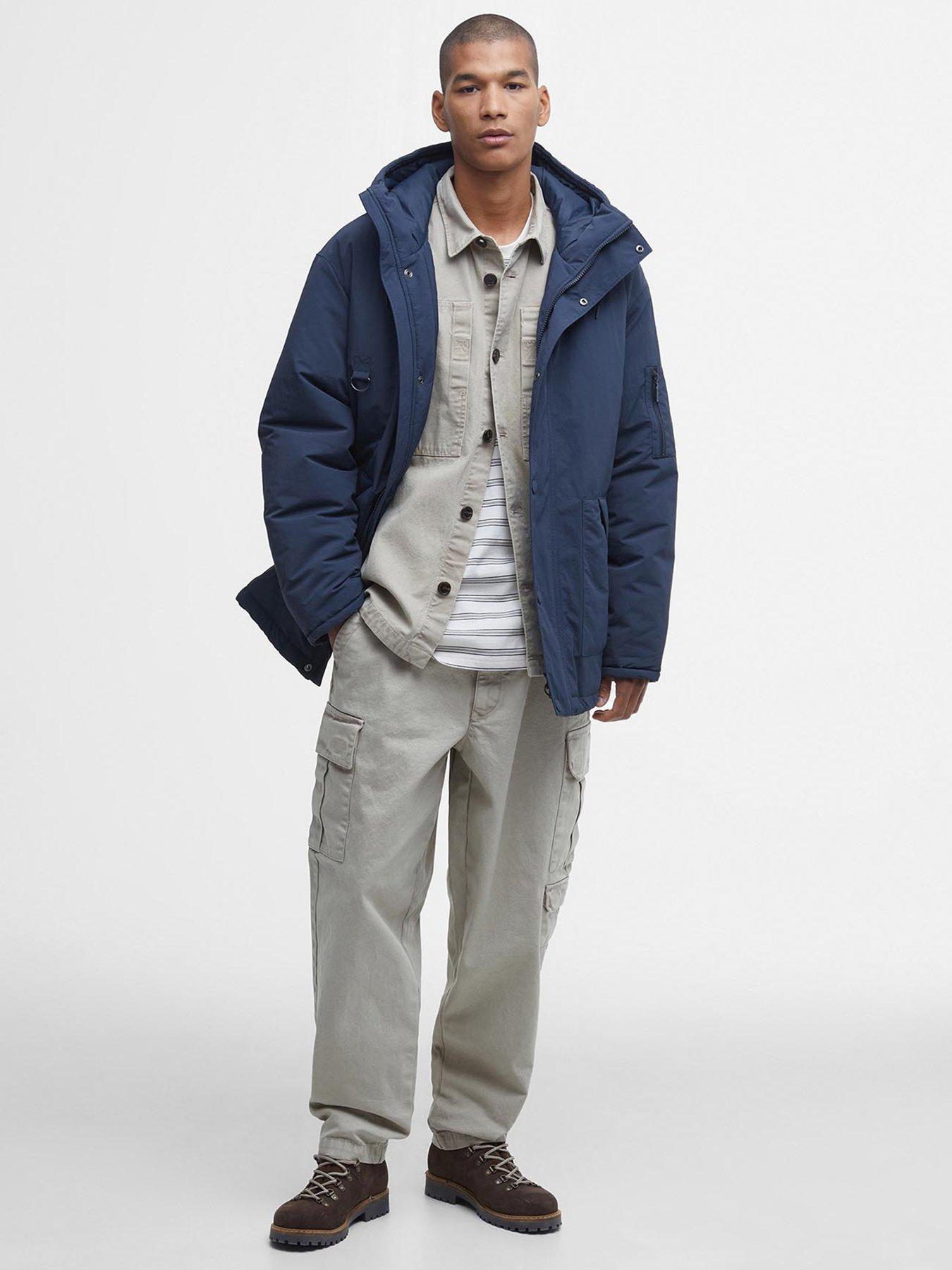 Image 3 of 6 of Barbour Shoreman Showerproof Jacket - Blue