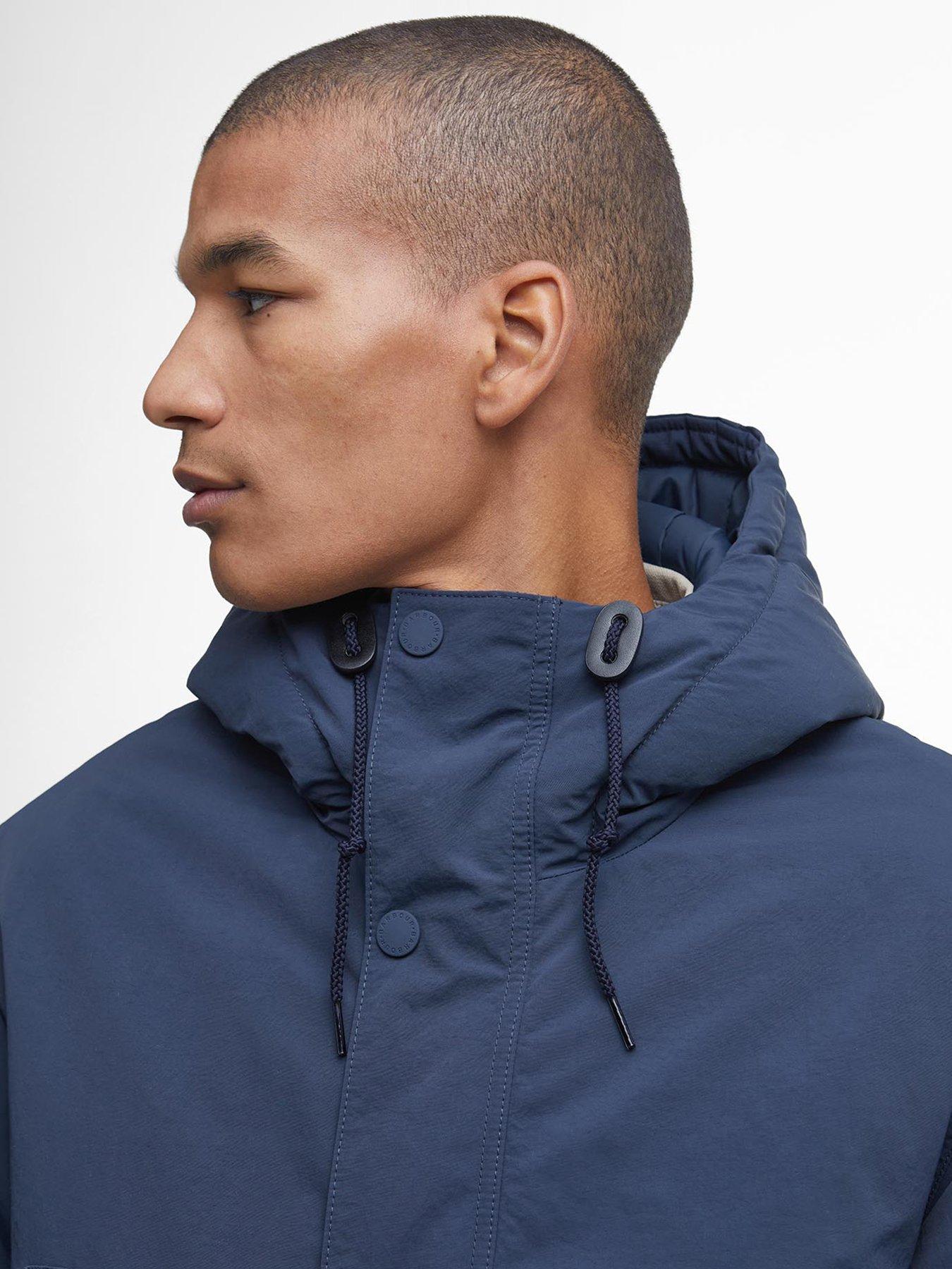 Image 4 of 6 of Barbour Shoreman Showerproof Jacket - Blue