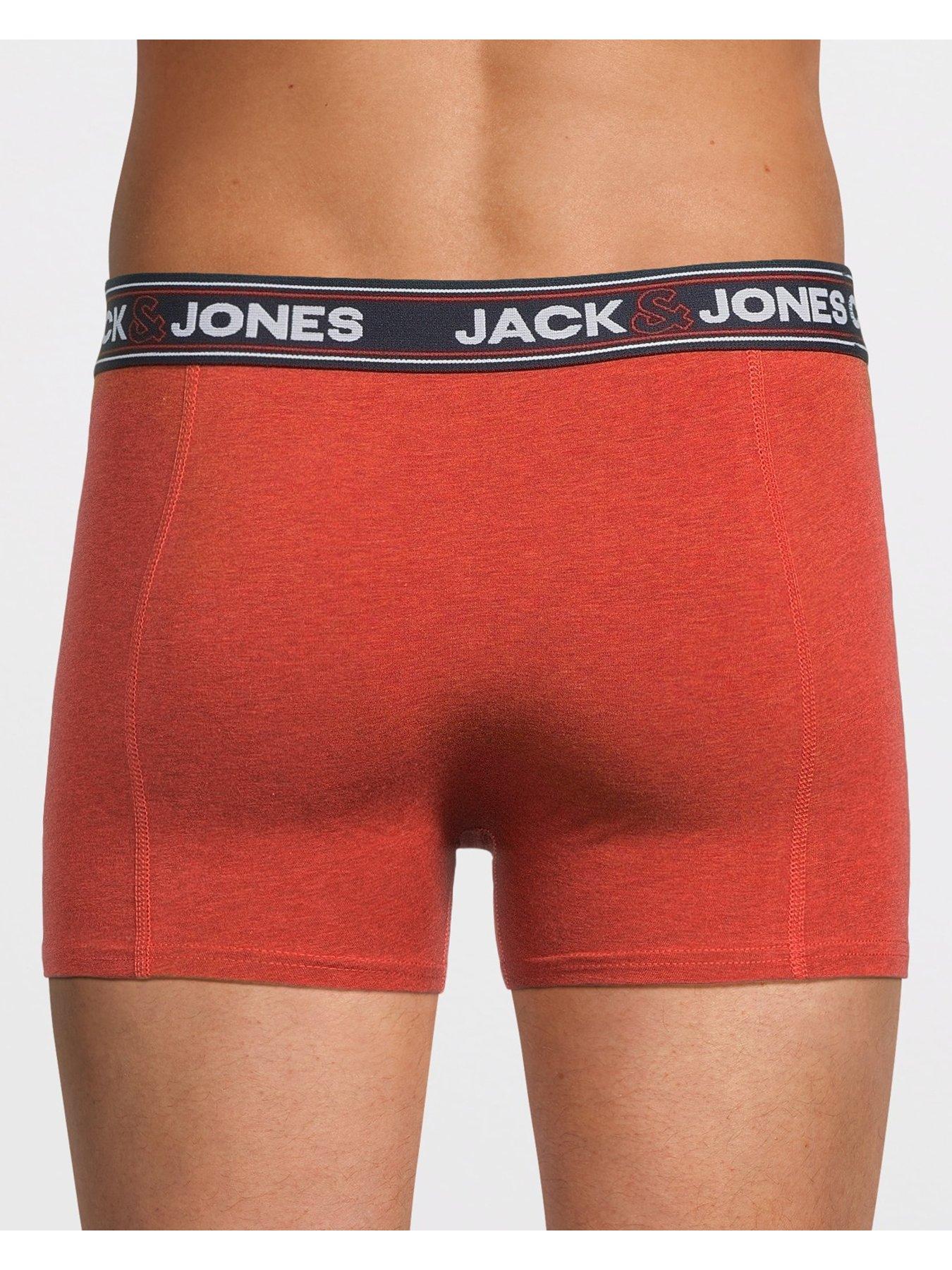Image 3 of 4 of Jack & Jones John 3 Pack Trunks 3 Pack - Multi