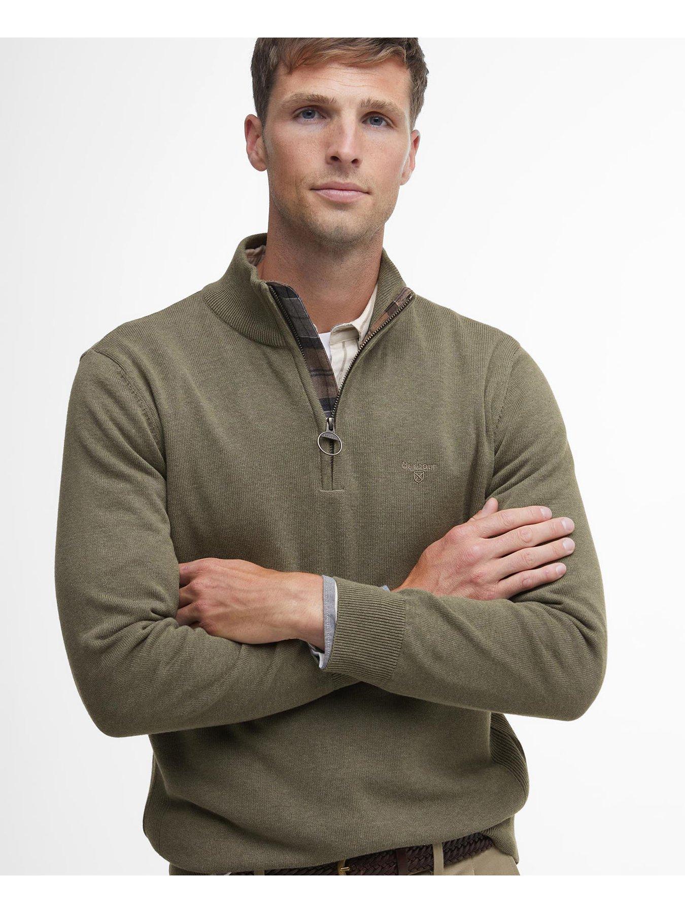 Barbour - Cotton Half Zip main image 1