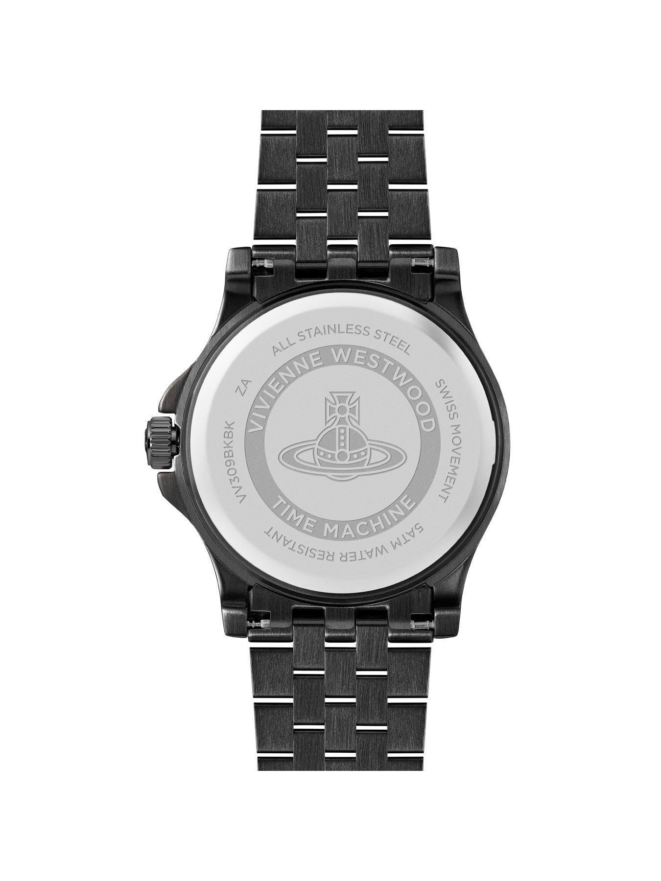 Vivienne Westwood Walbrook Quartz Watch with Black Dial and  display picture 2