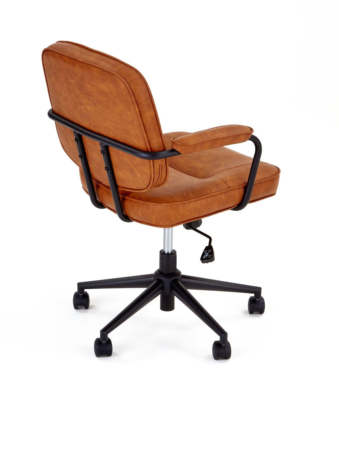 Amazon Faux Leather Brown Office Chair Staples® Westcliffe