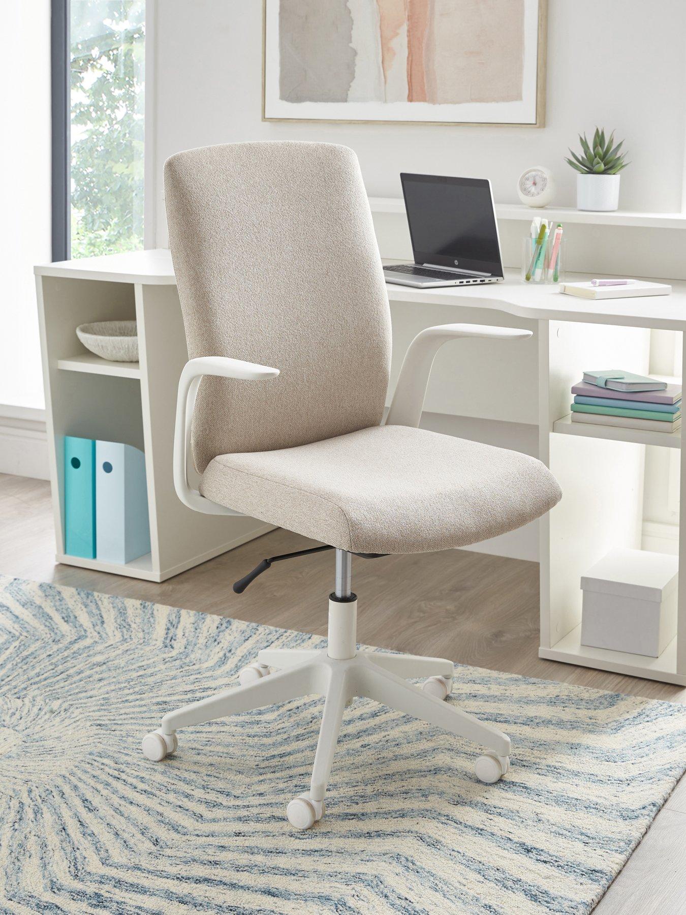 Very Home Cove Office Chair - Natural/White - FSC® Certified