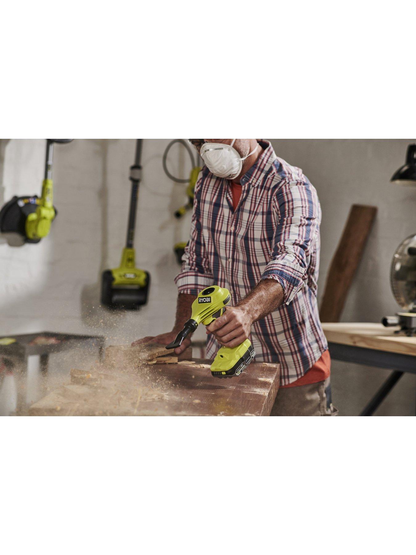 RYOBI RVI18-0 High Vol Inflator Pack+Gbox Very
