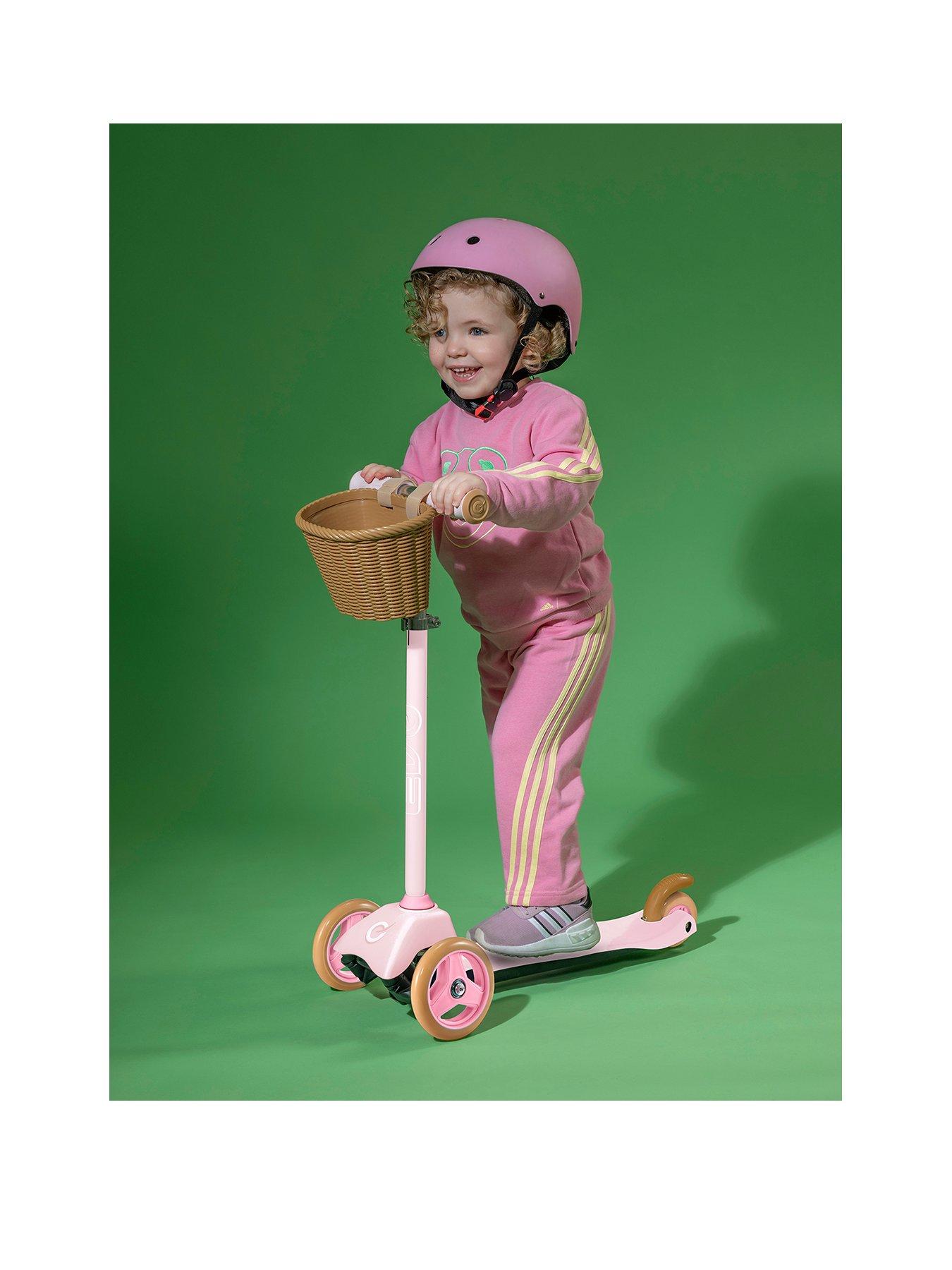 EVO Mini Cruiser with Basket - Pastel Pink