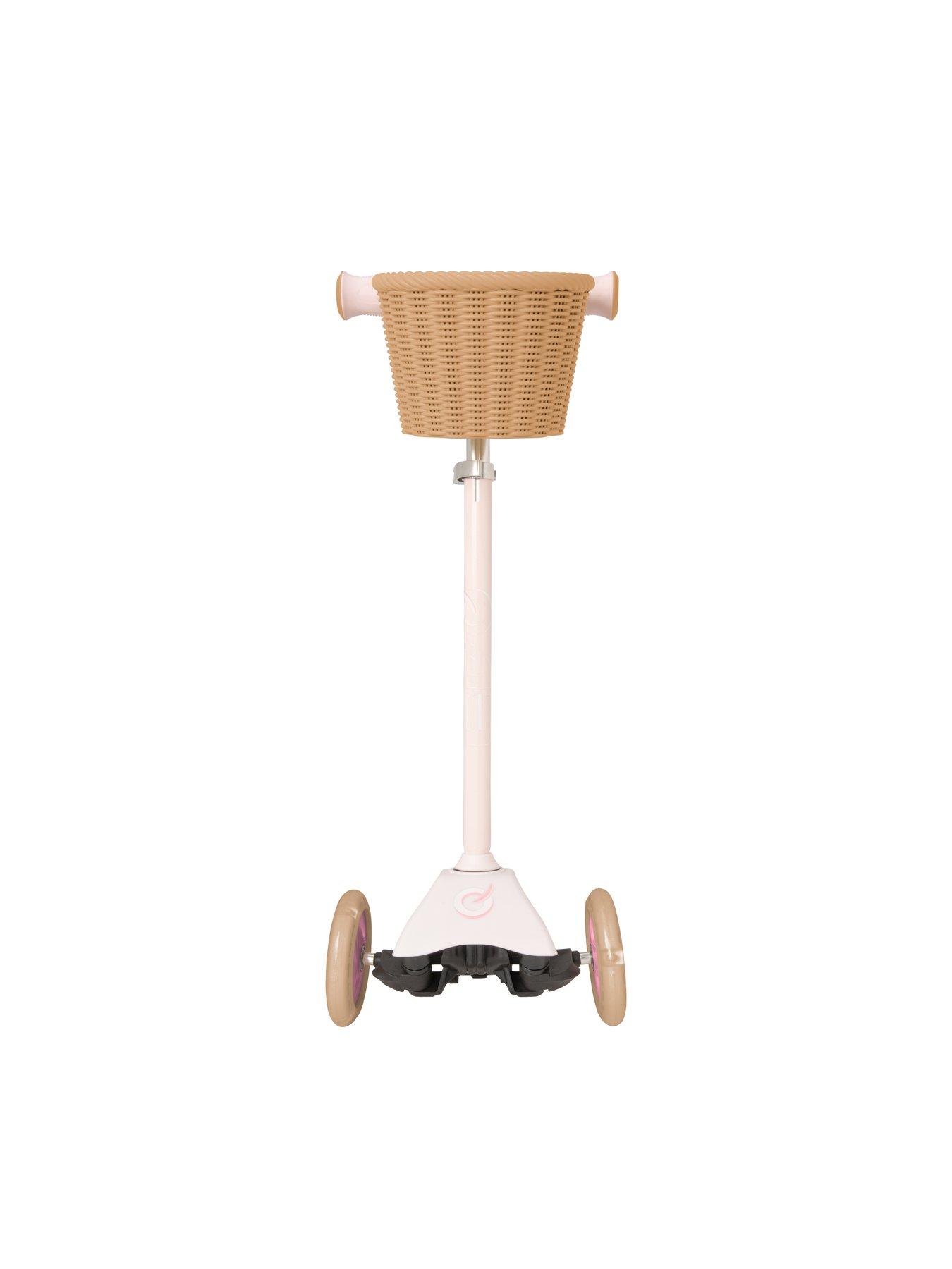 Image 4 of 7 of EVO Mini Cruiser with Basket - Pastel Pink