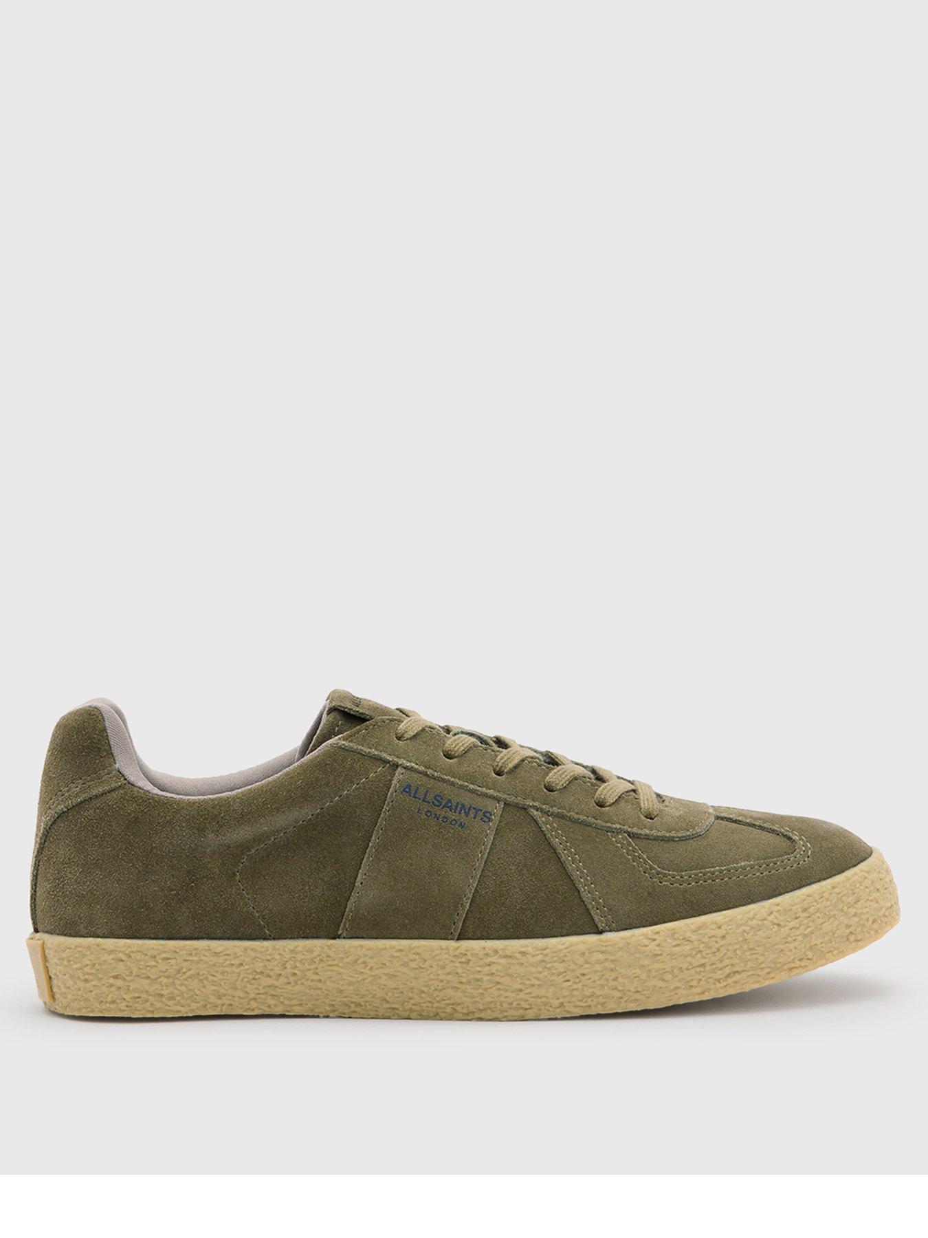 undefined Jaimee Suede Sneakers - Green