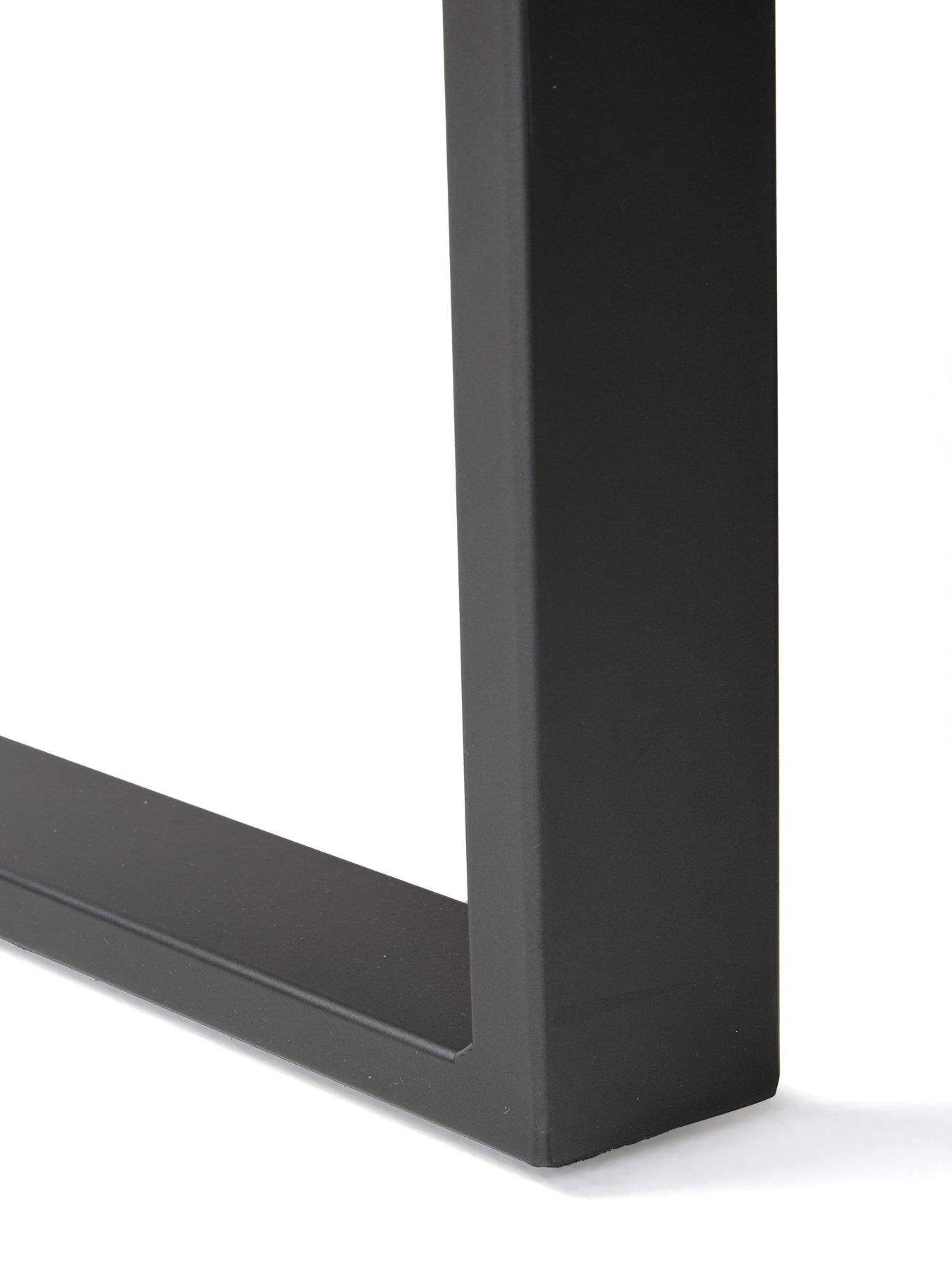 Image 7 of 7 of Very Home Nevada&nbsp;160 cm Long Dining Table + Corner Seat and Bench&nbsp;Dining Set&nbsp;- Black/Cream&nbsp;- FSC&reg; Certified