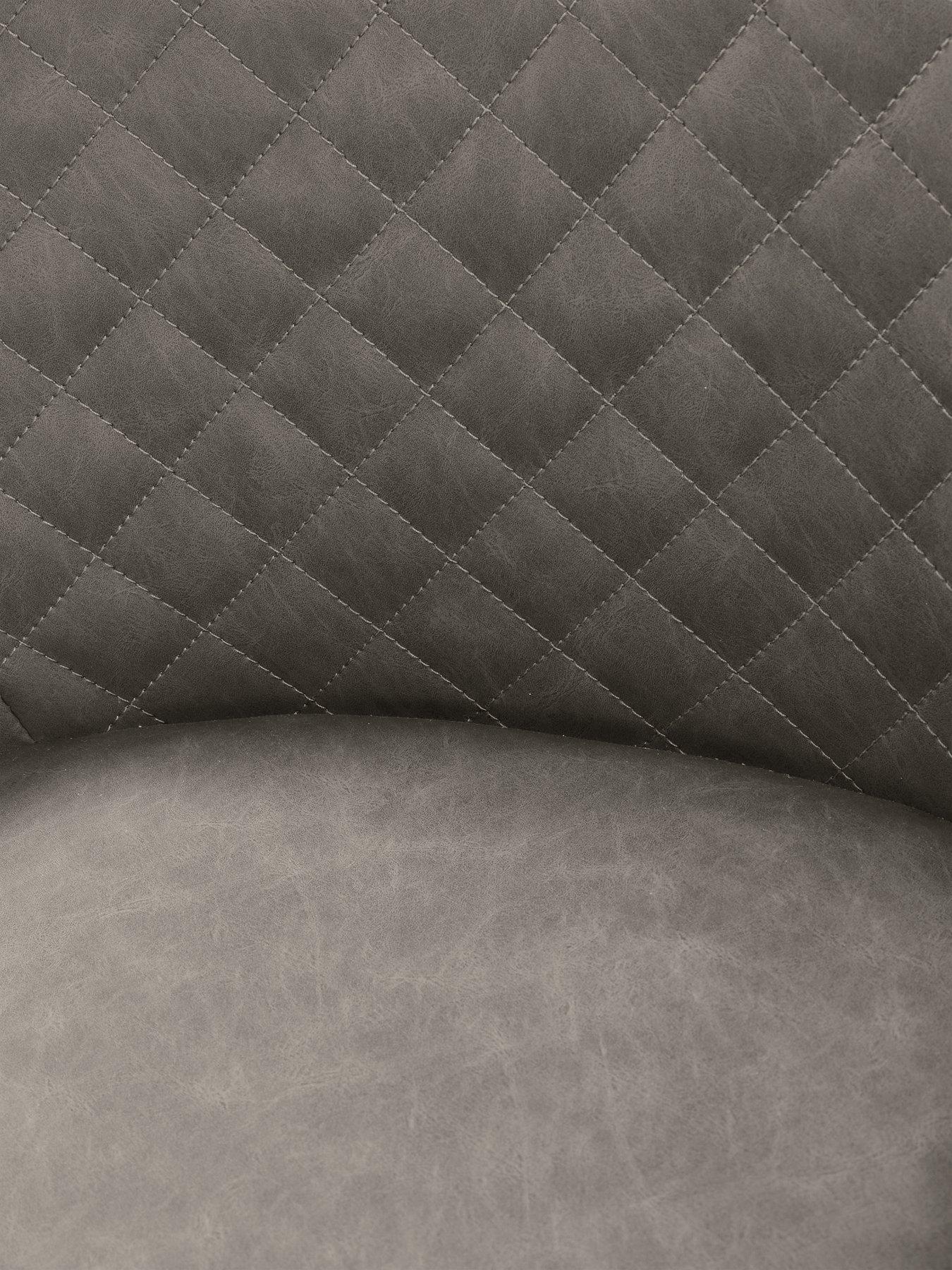 Image 6 of 6 of Very Home Sorena Pair of Dining Chairs - Grey&nbsp;- FSC Certified