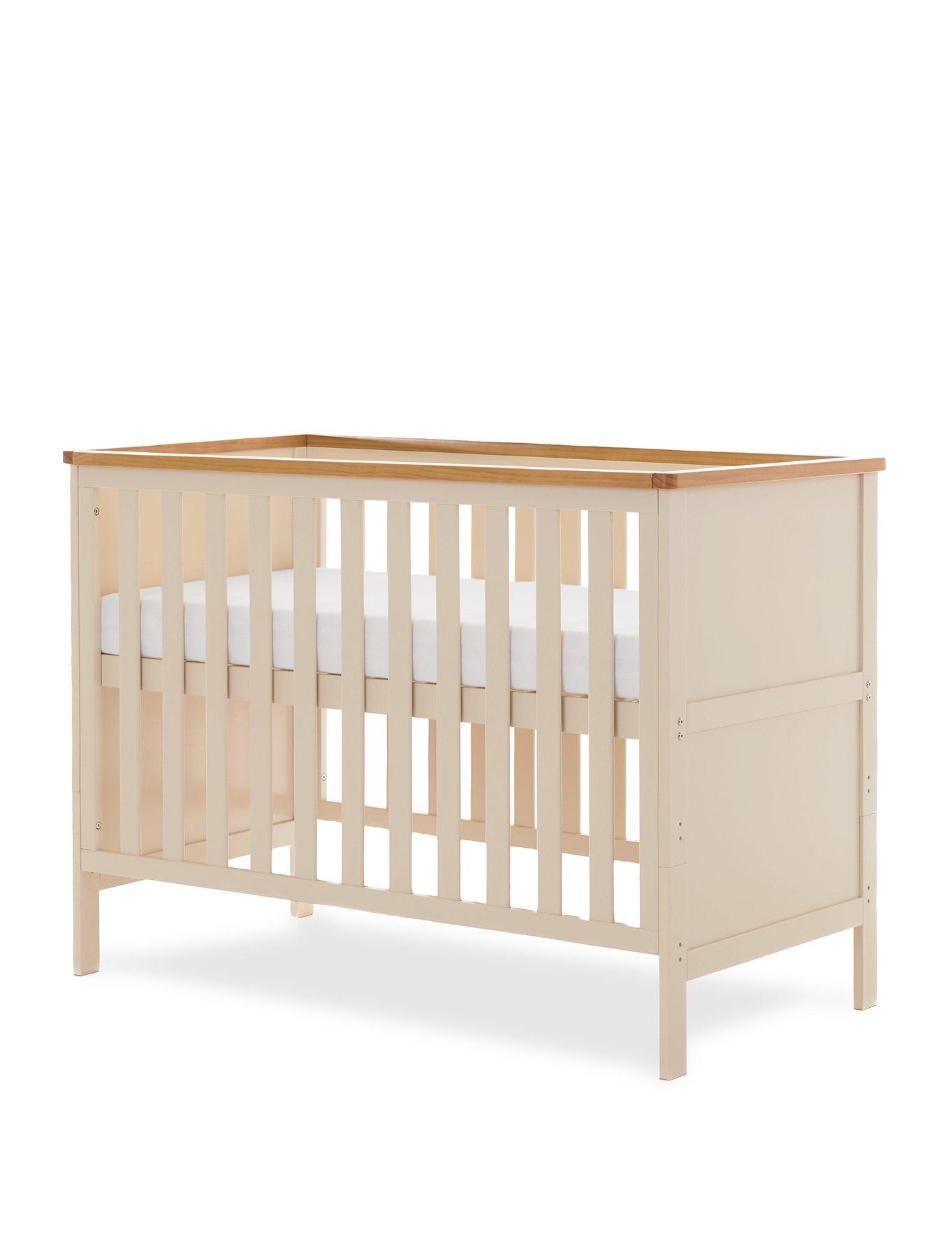 Image 3 of 6 of Obaby Evie Mini Cot Bed - Cashmere