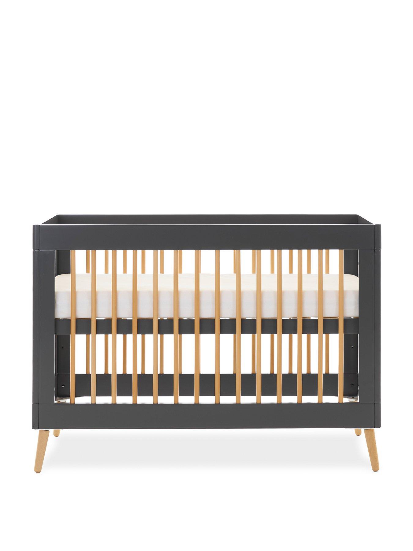Image 3 of 7 of Obaby Maya Mini 2 Piece Room Set - Slate with Natural