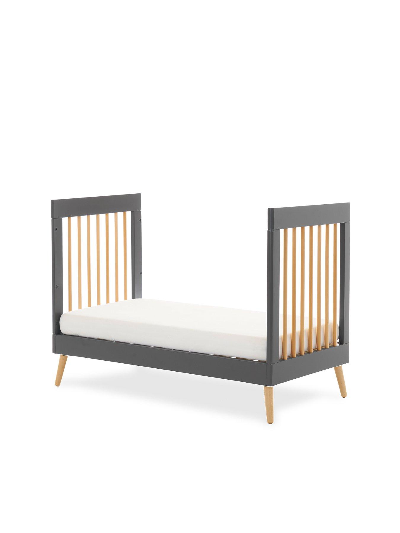 Image 6 of 7 of Obaby Maya Mini 2 Piece Room Set - Slate with Natural