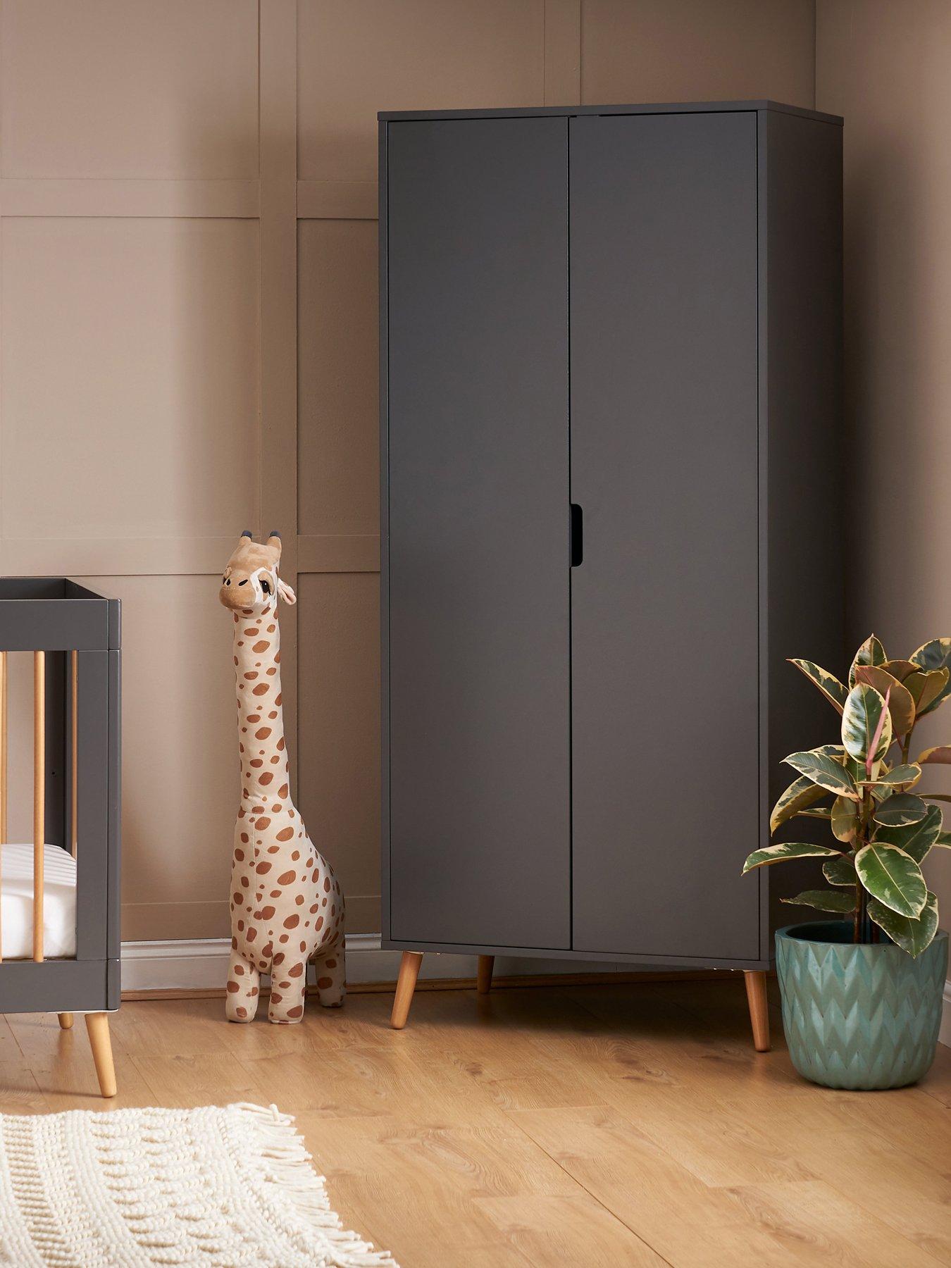 Image 5 of 7 of Obaby Maya Mini 3 Piece Room Set - Slate with Natural