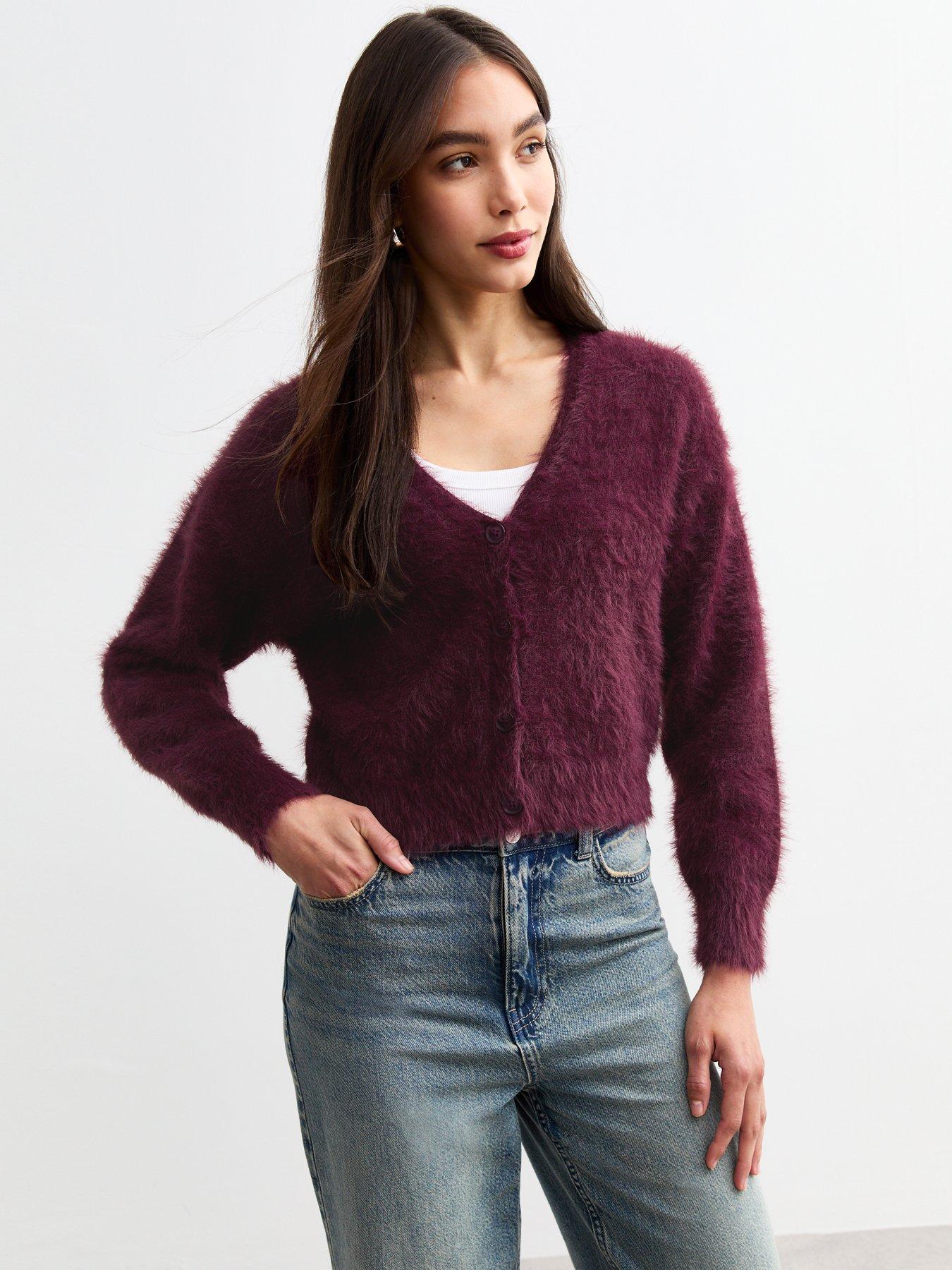 New look shaggy cardigan best sale