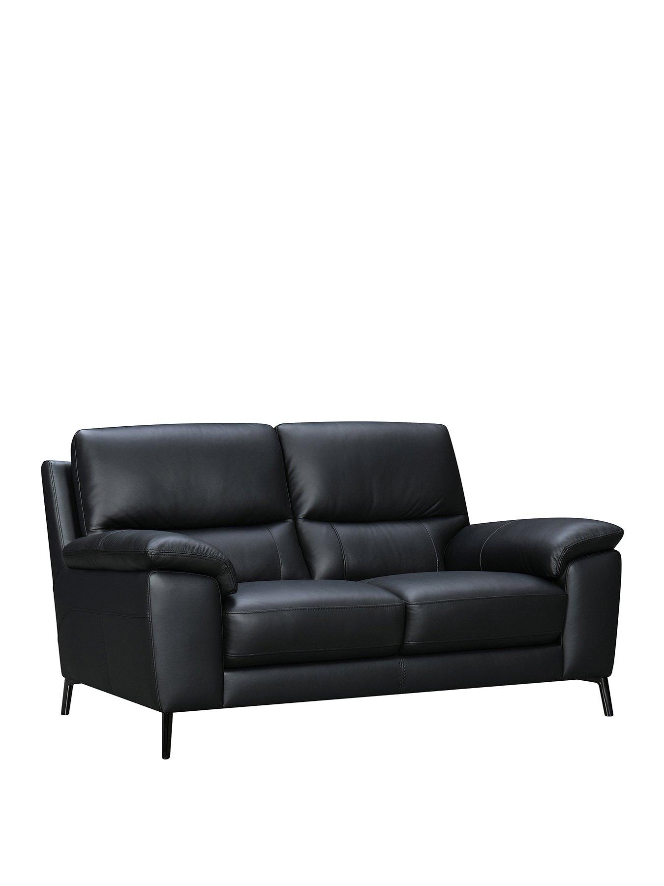 Image 3 of 7 of Very Home Lesta 2 Seater Leather Sofa