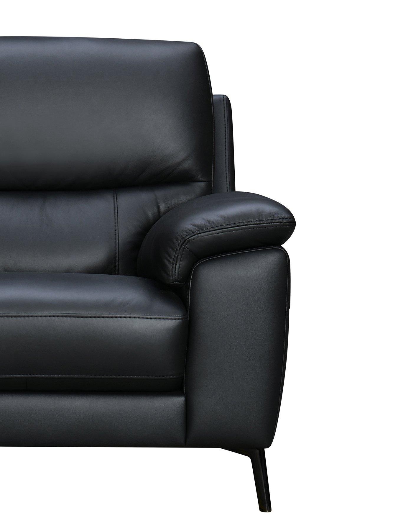 Image 4 of 7 of Very Home Lesta 2 Seater Leather Sofa