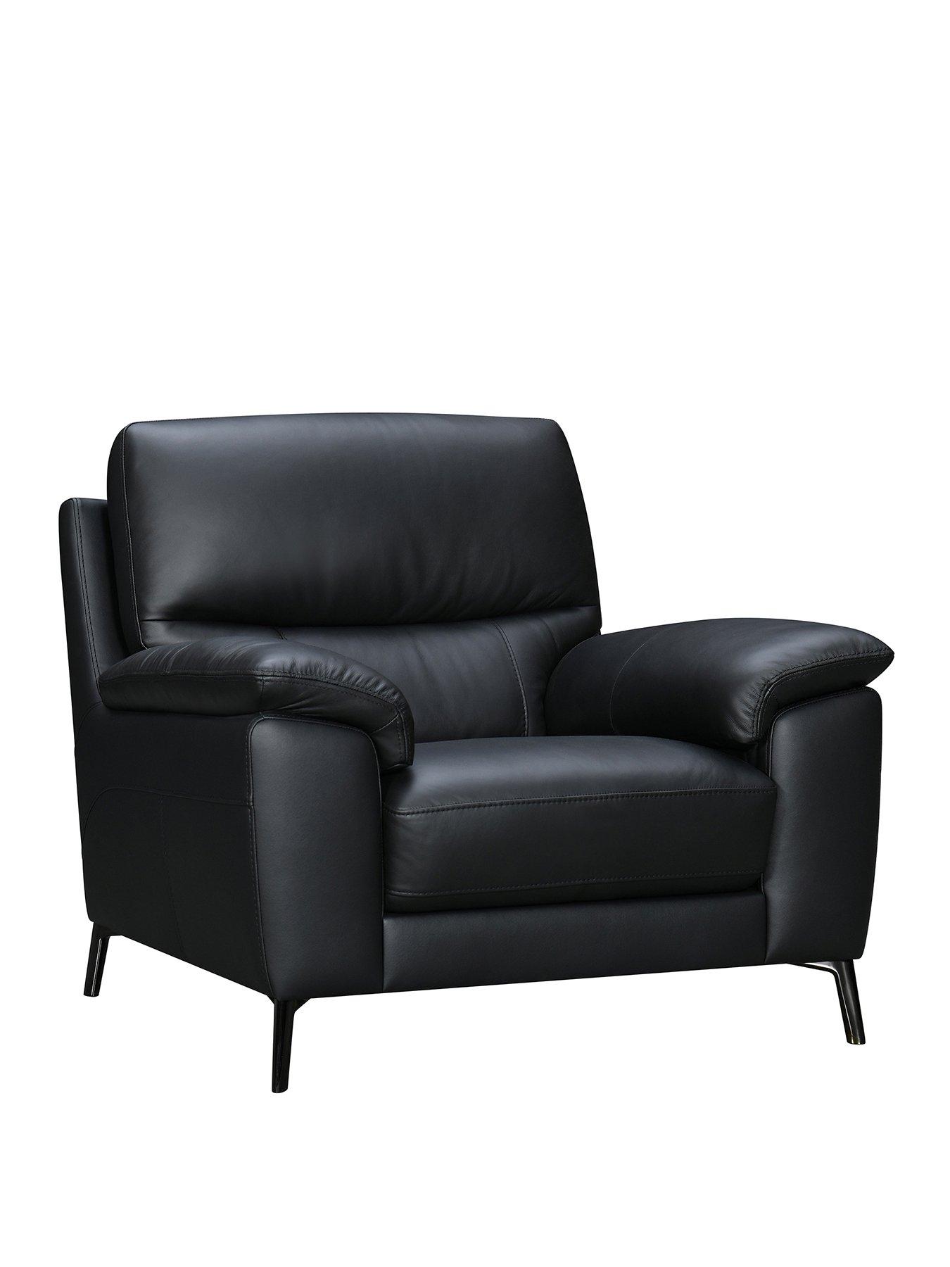 Image 3 of 7 of Very Home Lesta Leather Chair