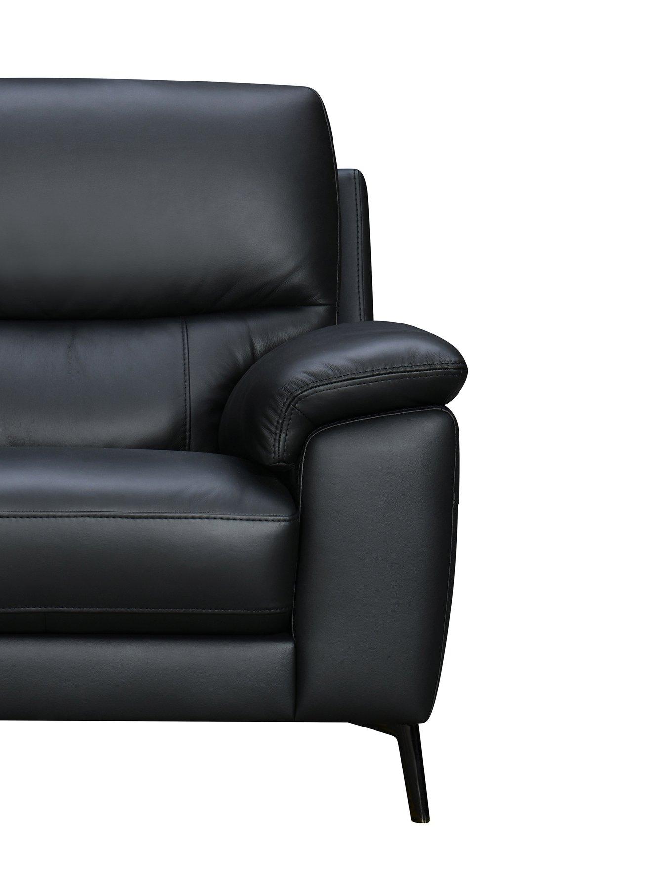 Image 6 of 7 of Very Home Lesta Leather Chair