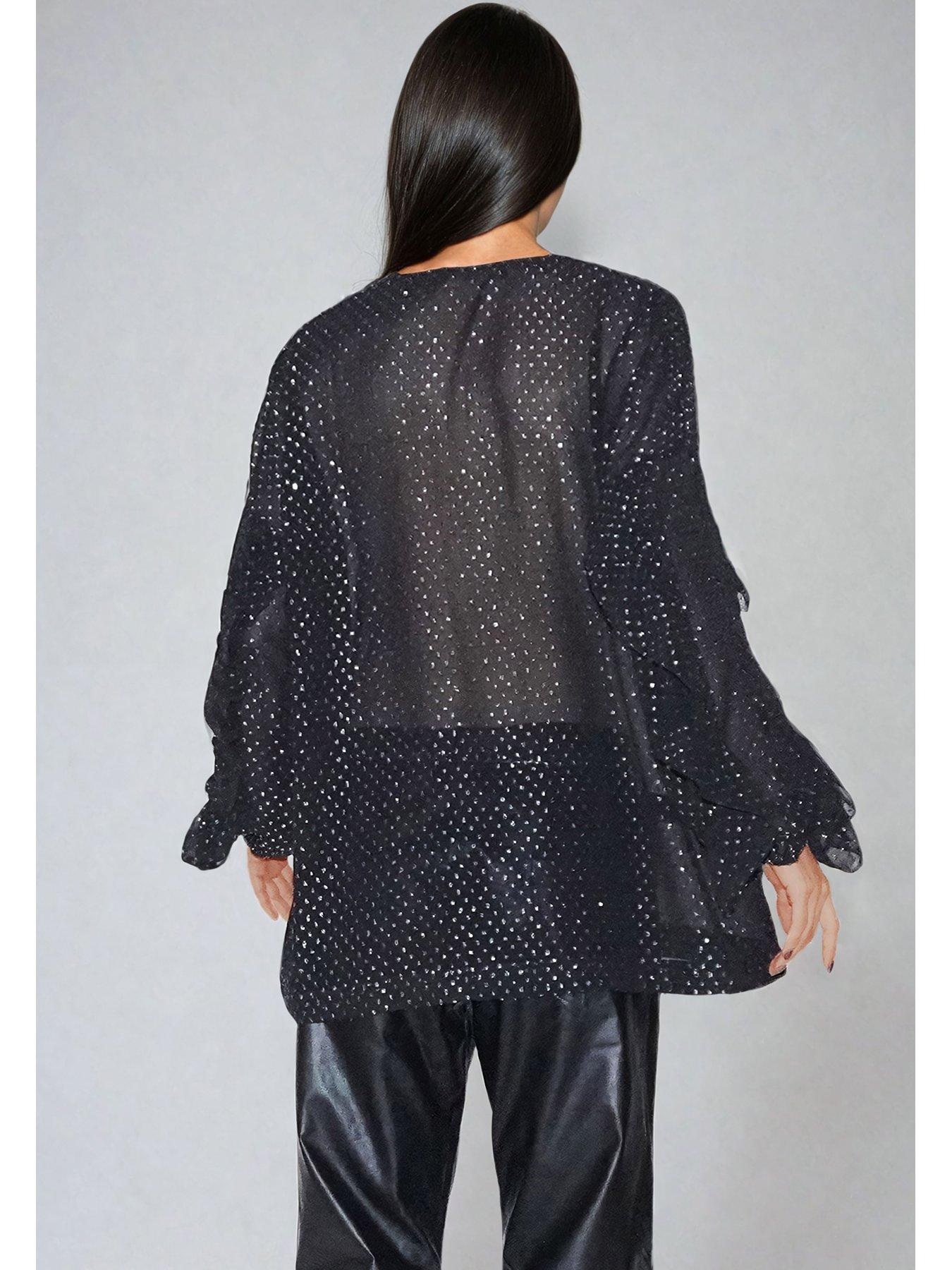 Sheer tunic shirt on sale