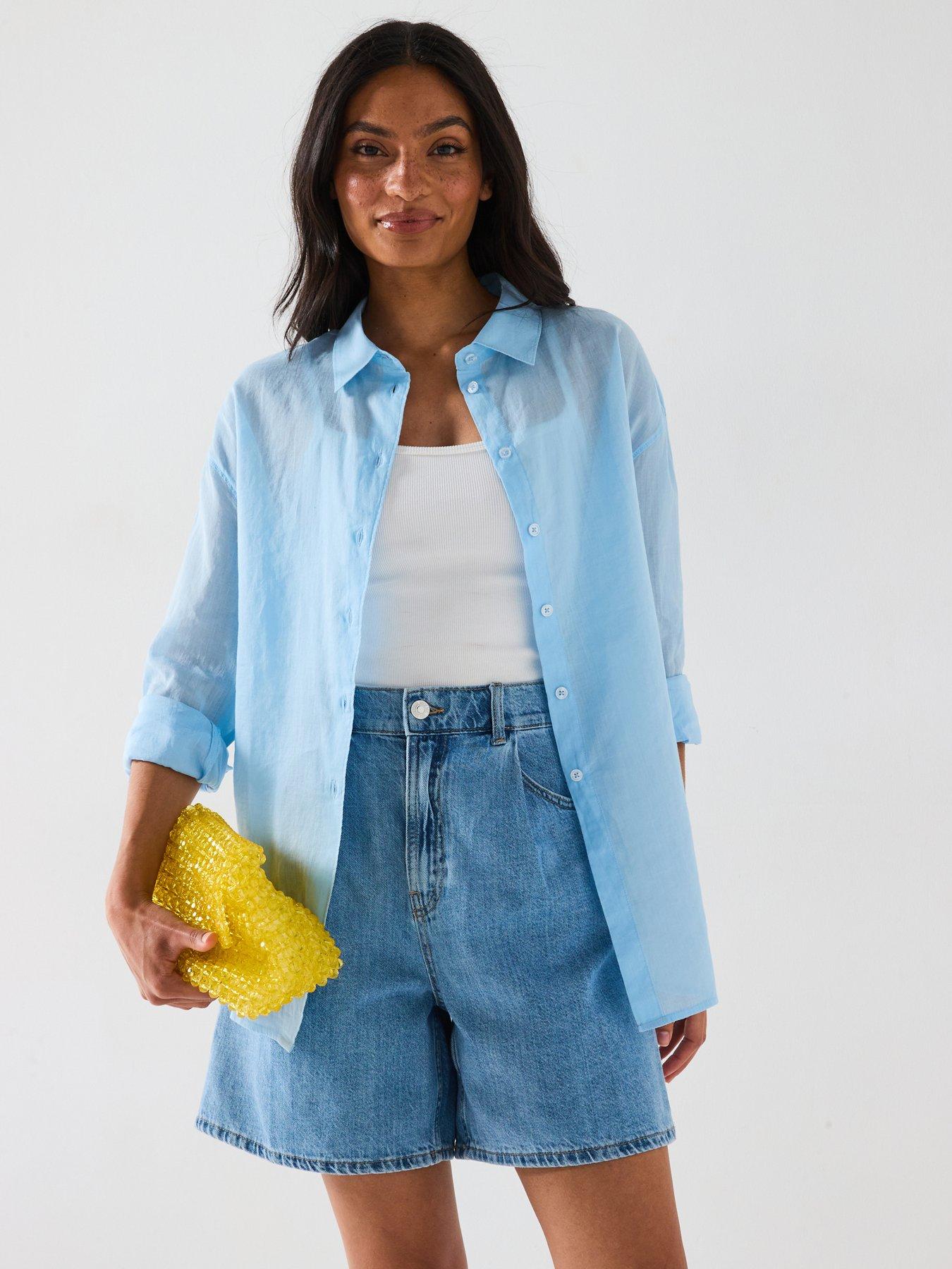 undefined Lightweight Oversized Rami Shirt