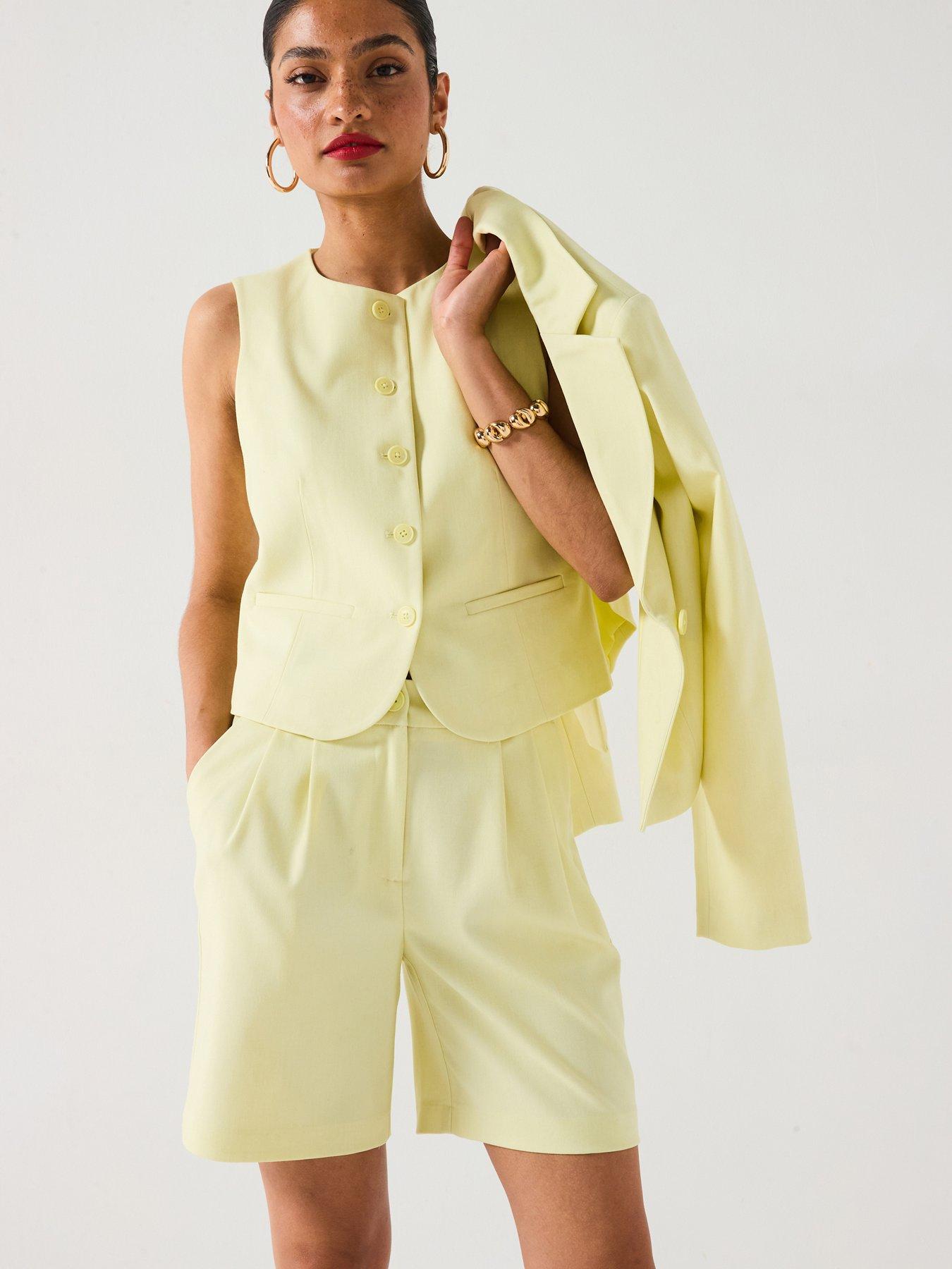 undefined Scoop Waistcoat Co-ord